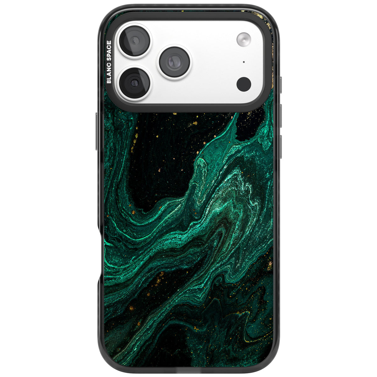 Emerald Lagoon iPhone 18 Pro Max Impact Pro Black Phone Case front