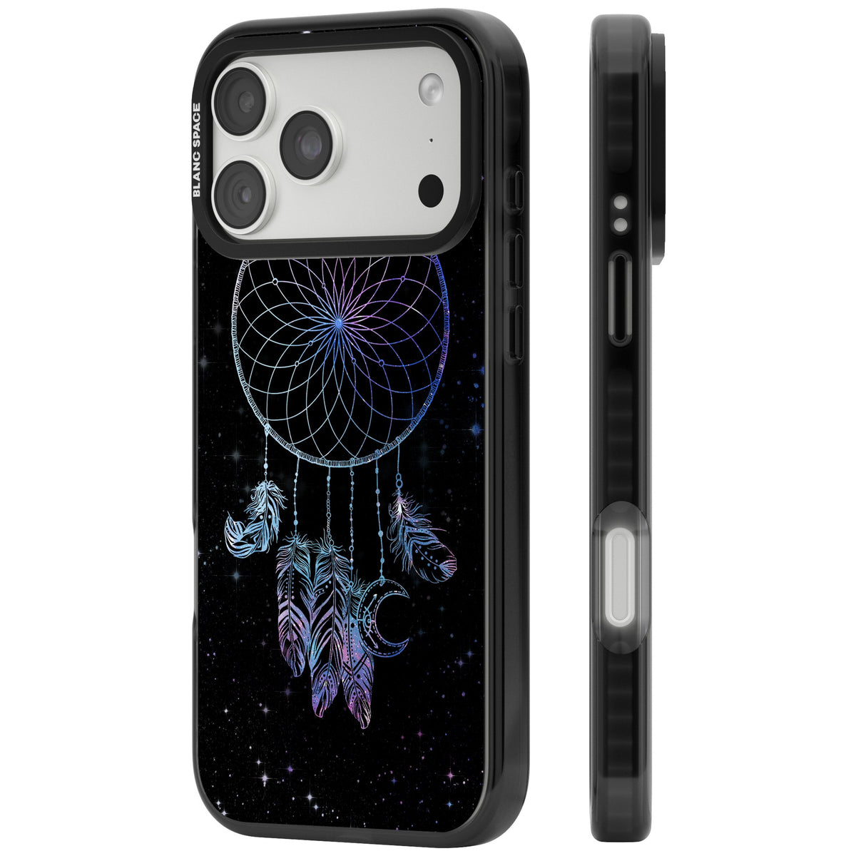 Dreamcatcher Galaxy iPhone 18 Pro Max Impact Pro Black Phone Case side