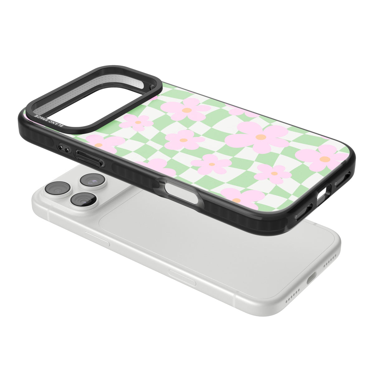 Spring Picnic iPhone 18 Pro Max Impact Pro Black Phone Case angled