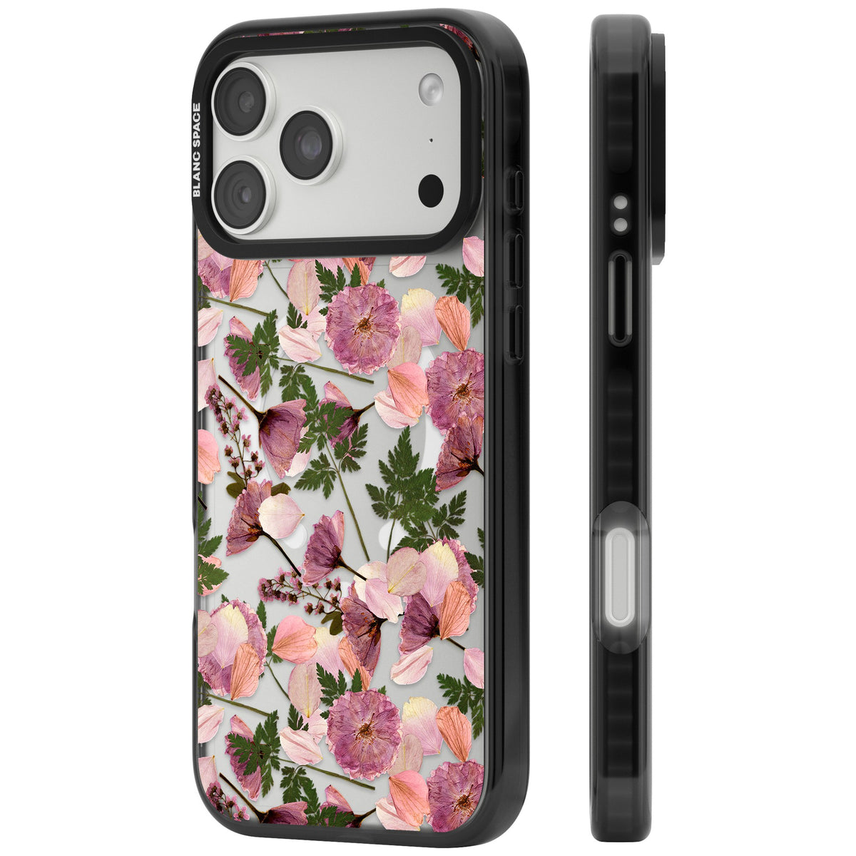 Blossom Archive iPhone 18 Pro Max Impact Pro Black Phone Case side