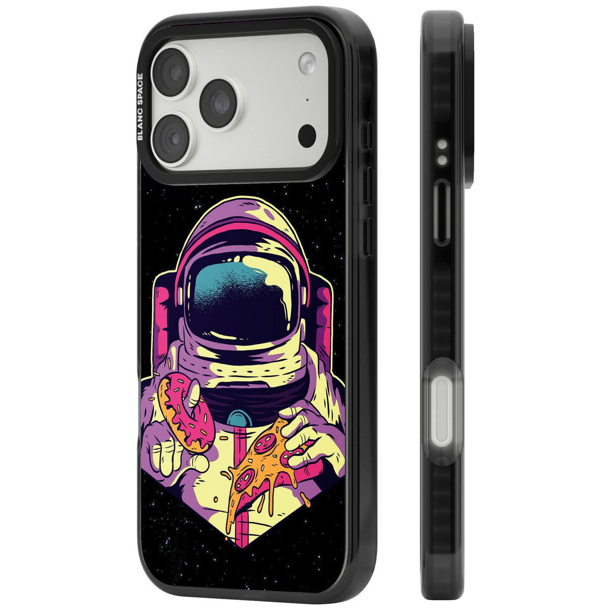 Astro Cheat Meal iPhone 18 Pro Max Impact Pro Black Phone Case side