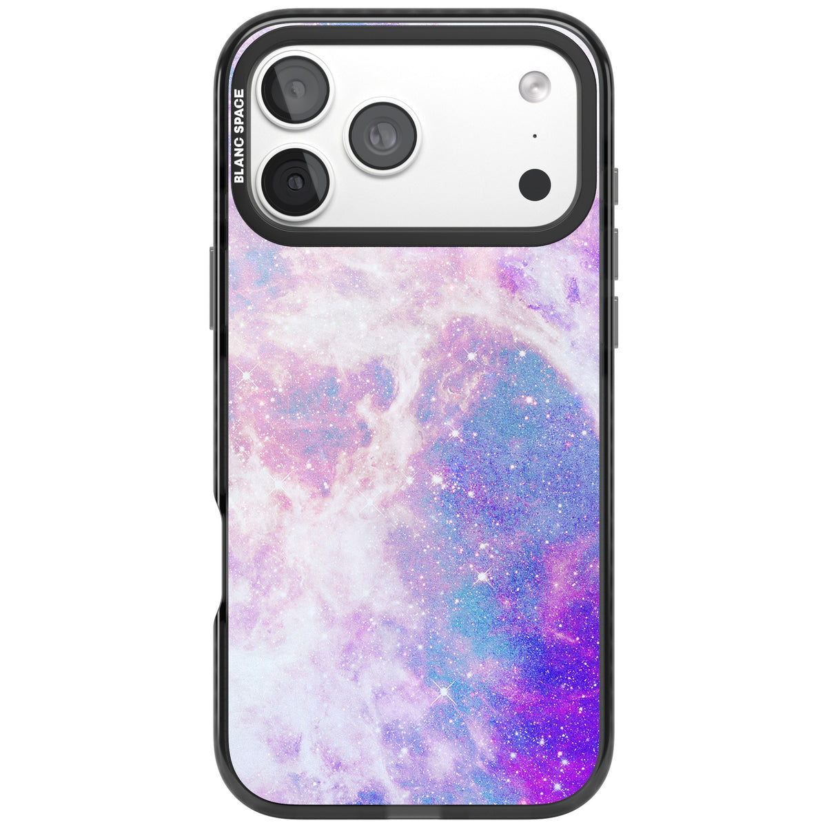 Pastel Galaxy iPhone 18 Pro Max Impact Pro Black Phone Case front