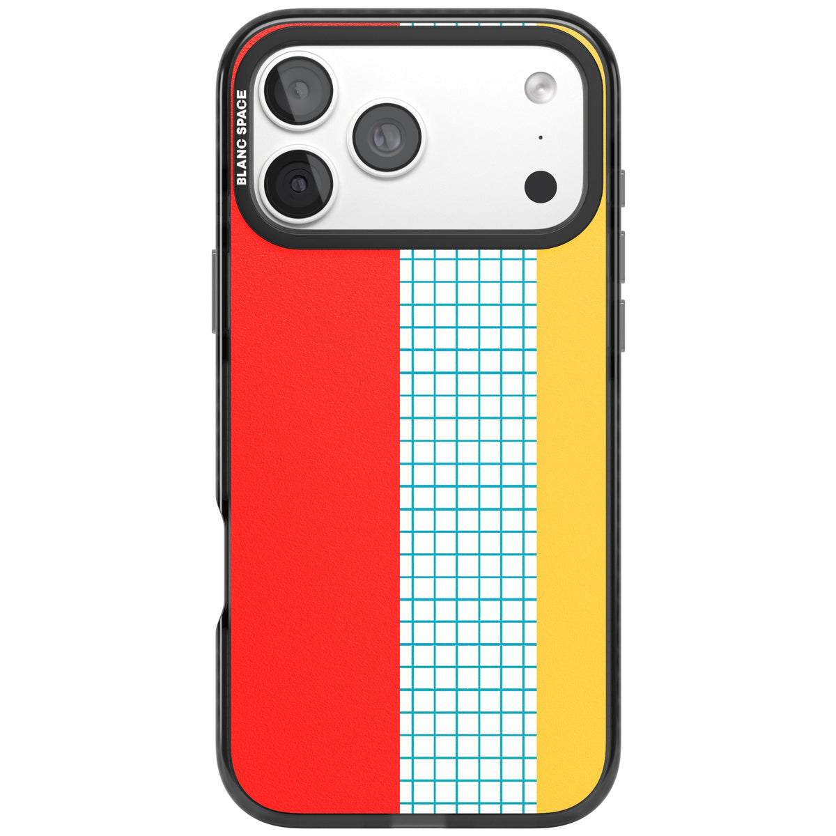 Bauhaus Block iPhone 18 Pro Max Impact Pro Black Phone Case front