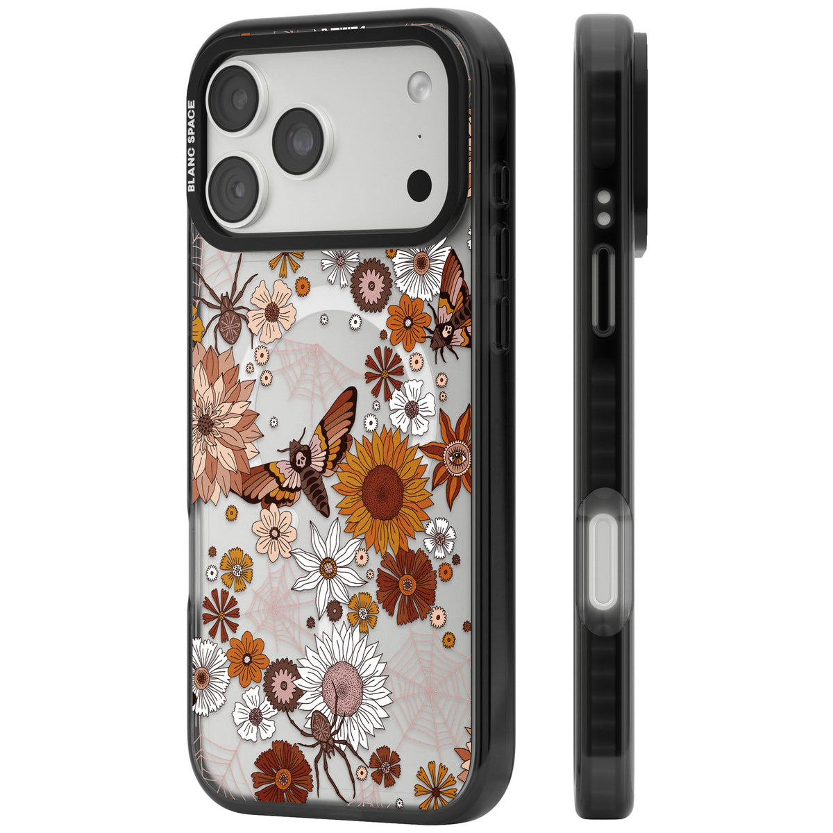 Halloween Wildlife iPhone 18 Pro Max Impact Pro Black Phone Case side