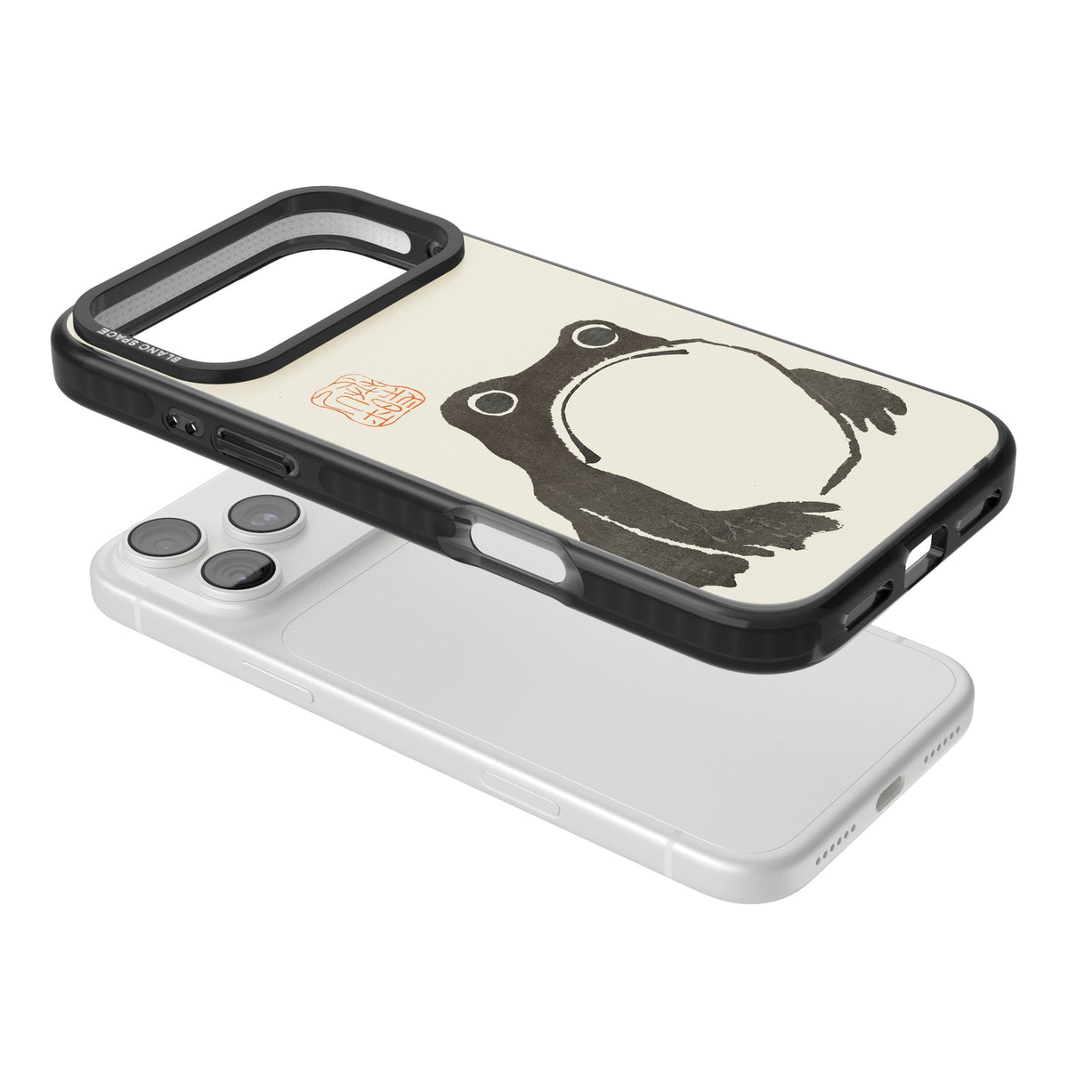 Matsumoto Hoji iPhone 18 Pro Max Impact Pro Black Phone Case angled