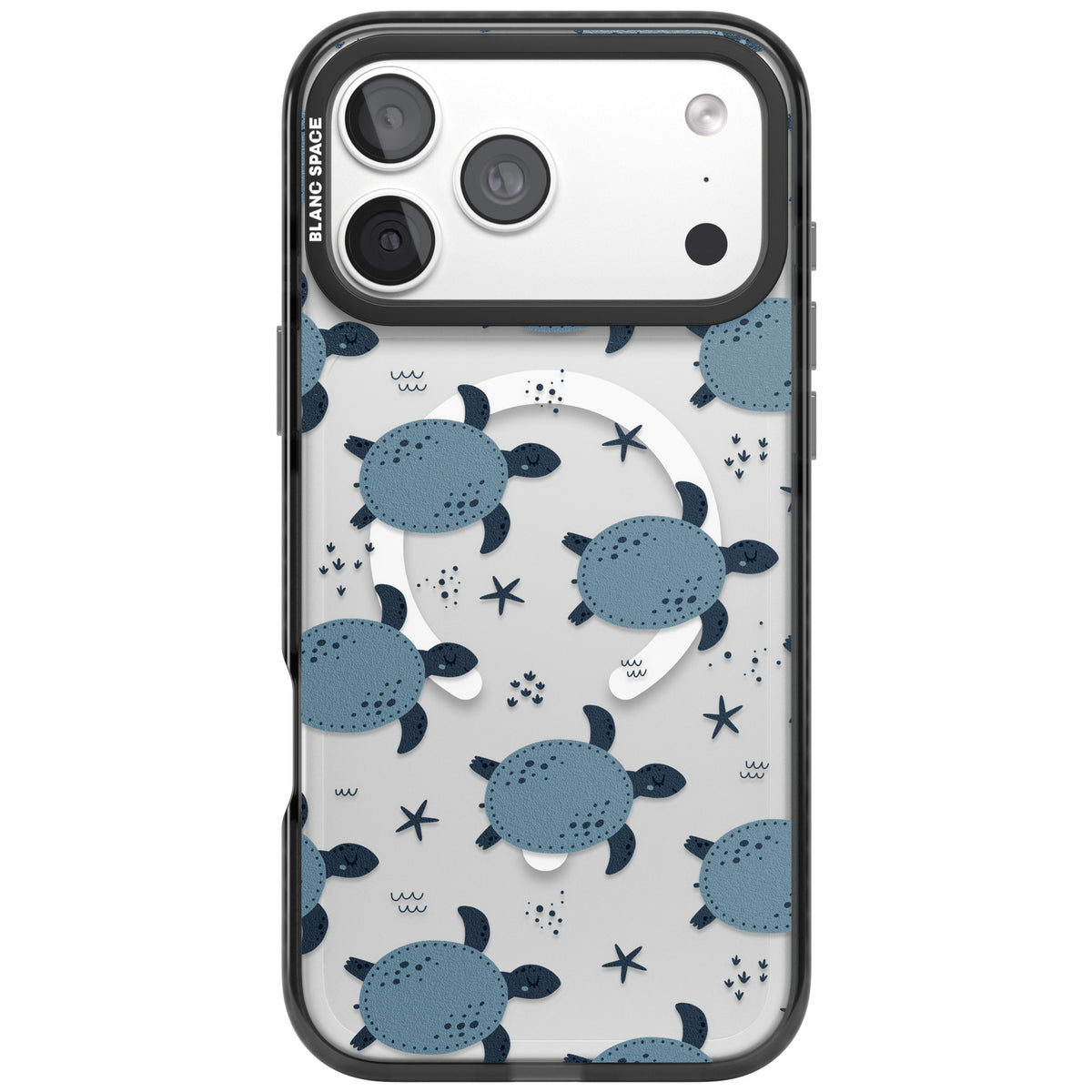 Turtle Voyage iPhone 18 Pro Max Impact Pro Black Phone Case front