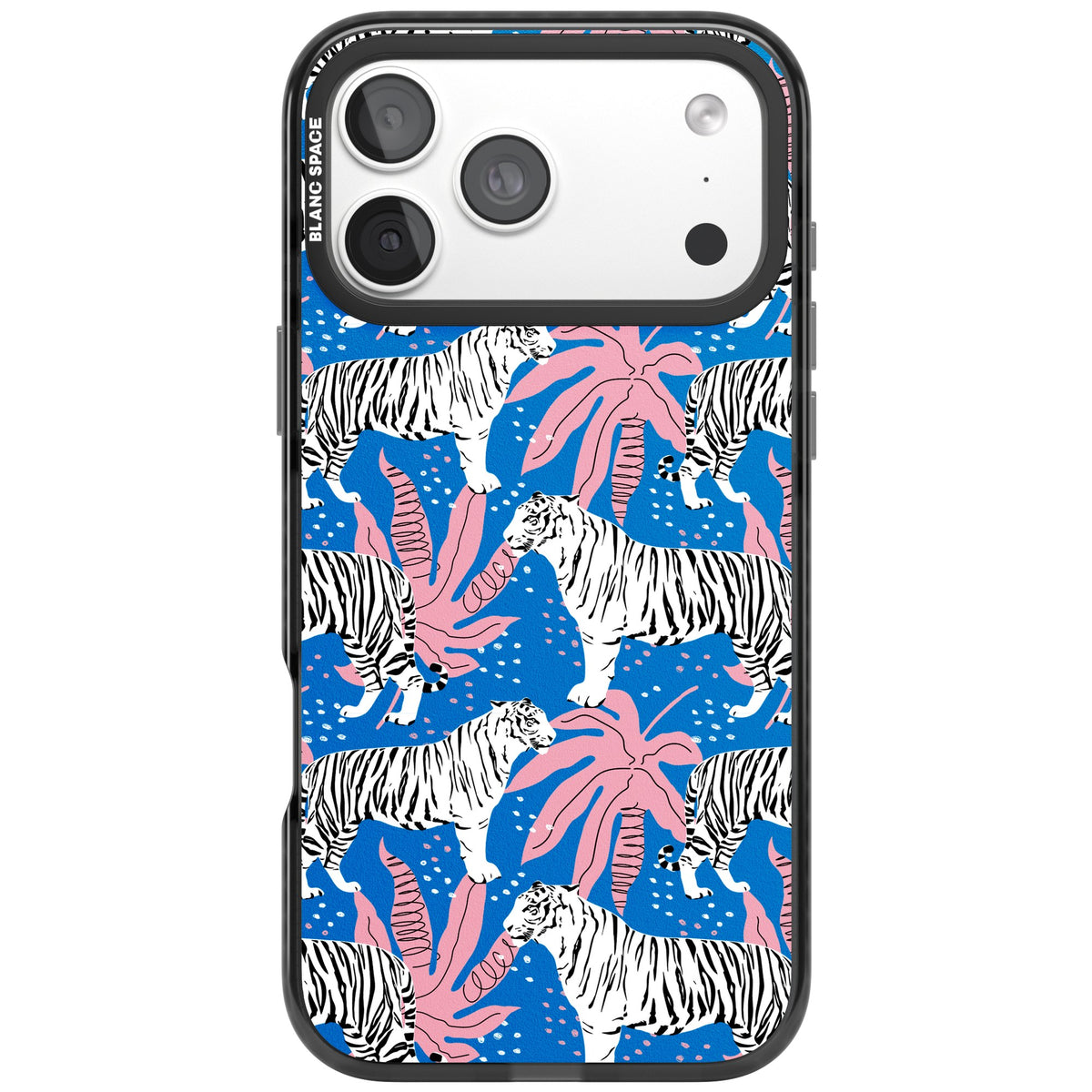 Bengal Blues iPhone 18 Pro Max Impact Pro Black Phone Case front