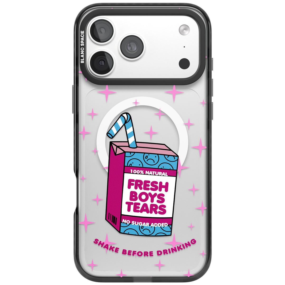 Boy Tears iPhone 18 Pro Max Impact Pro Black Phone Case front