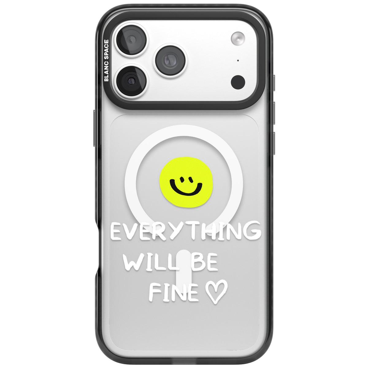 Everything Will Be Fine iPhone 18 Pro Max Impact Pro Black Phone Case front