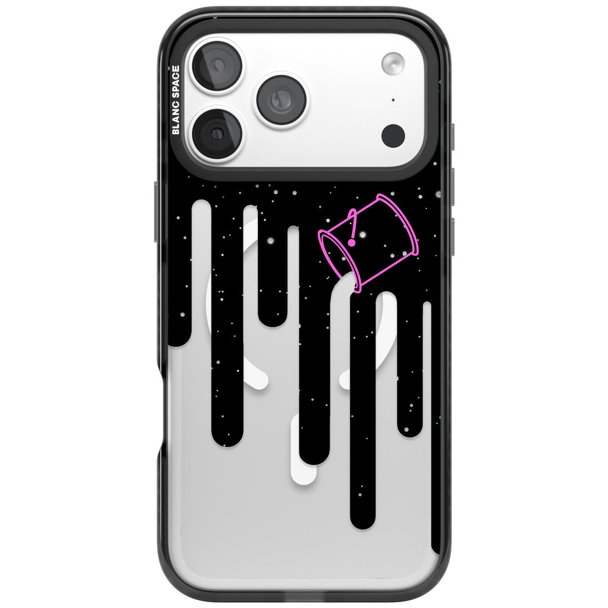 Cosmic Drip iPhone 18 Pro Max Impact Pro Black Phone Case front