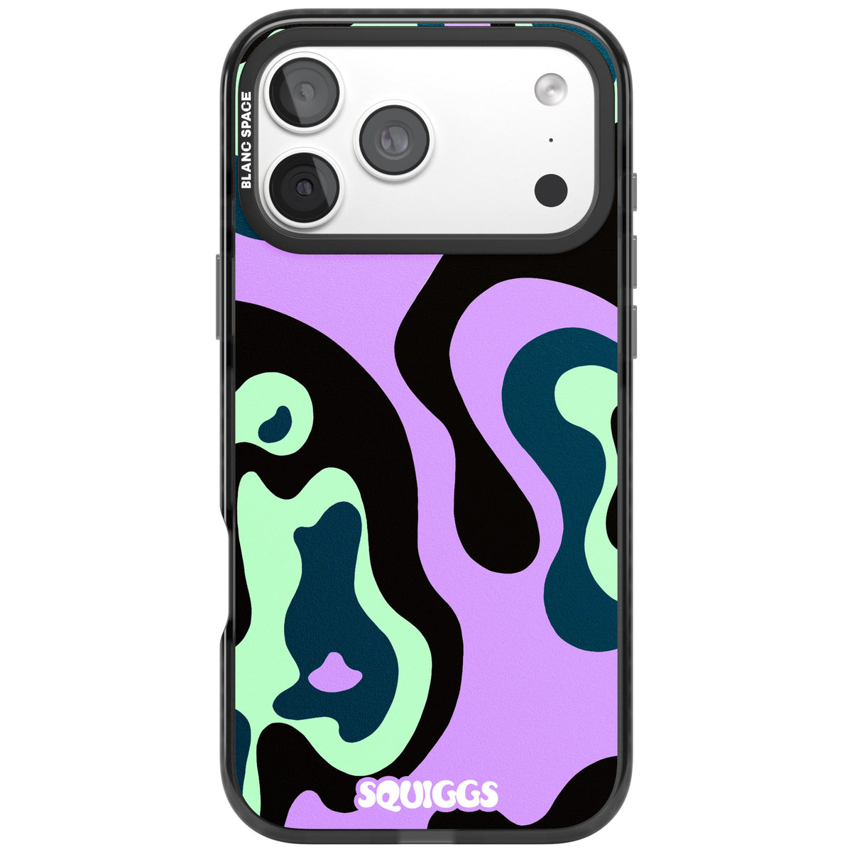 Purple River iPhone 18 Pro Max Impact Pro Black Phone Case front