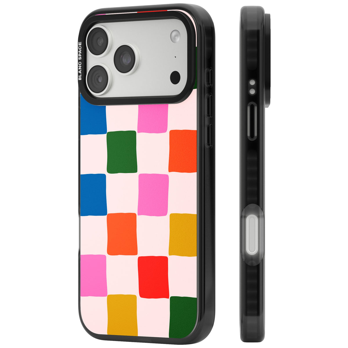 Colour Checked iPhone 18 Pro Max Impact Pro Black Phone Case side