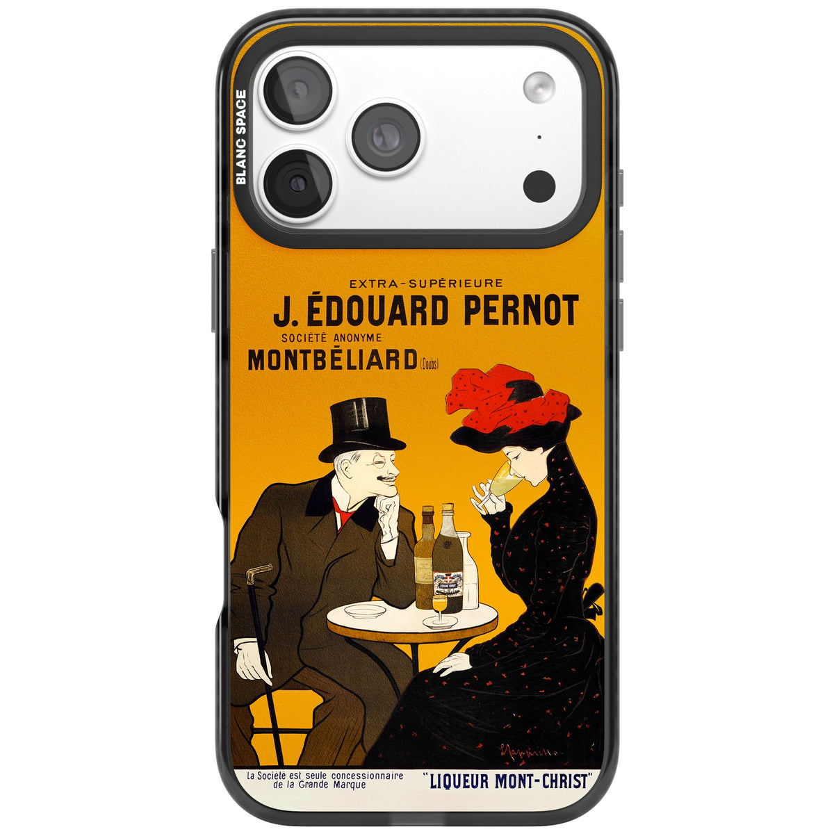 Absinthe, J.Edouard Pernot Poster iPhone 18 Pro Max Impact Pro Black Phone Case front