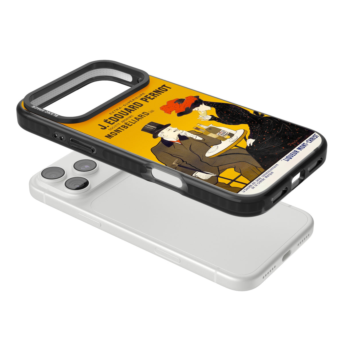 Absinthe, J.Edouard Pernot Poster iPhone 18 Pro Max Impact Pro Black Phone Case angled