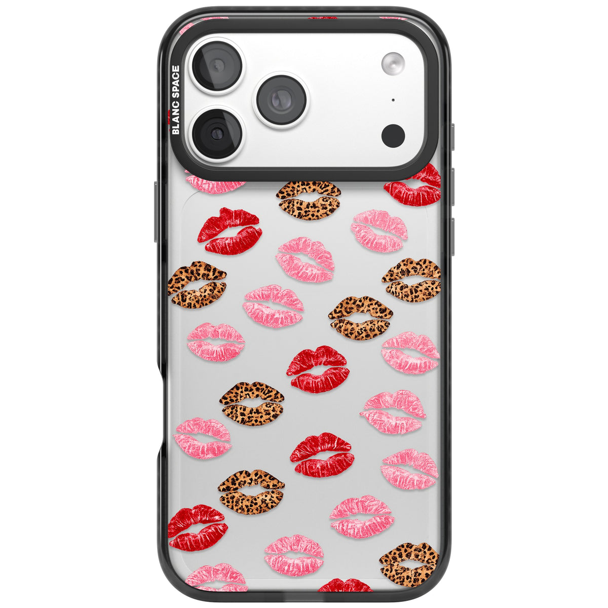 Wild Kisses iPhone 18 Pro Max Impact Black Phone Case front