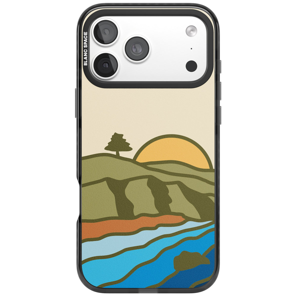 Northern Sunset iPhone 18 Pro Max Impact Black Phone Case front