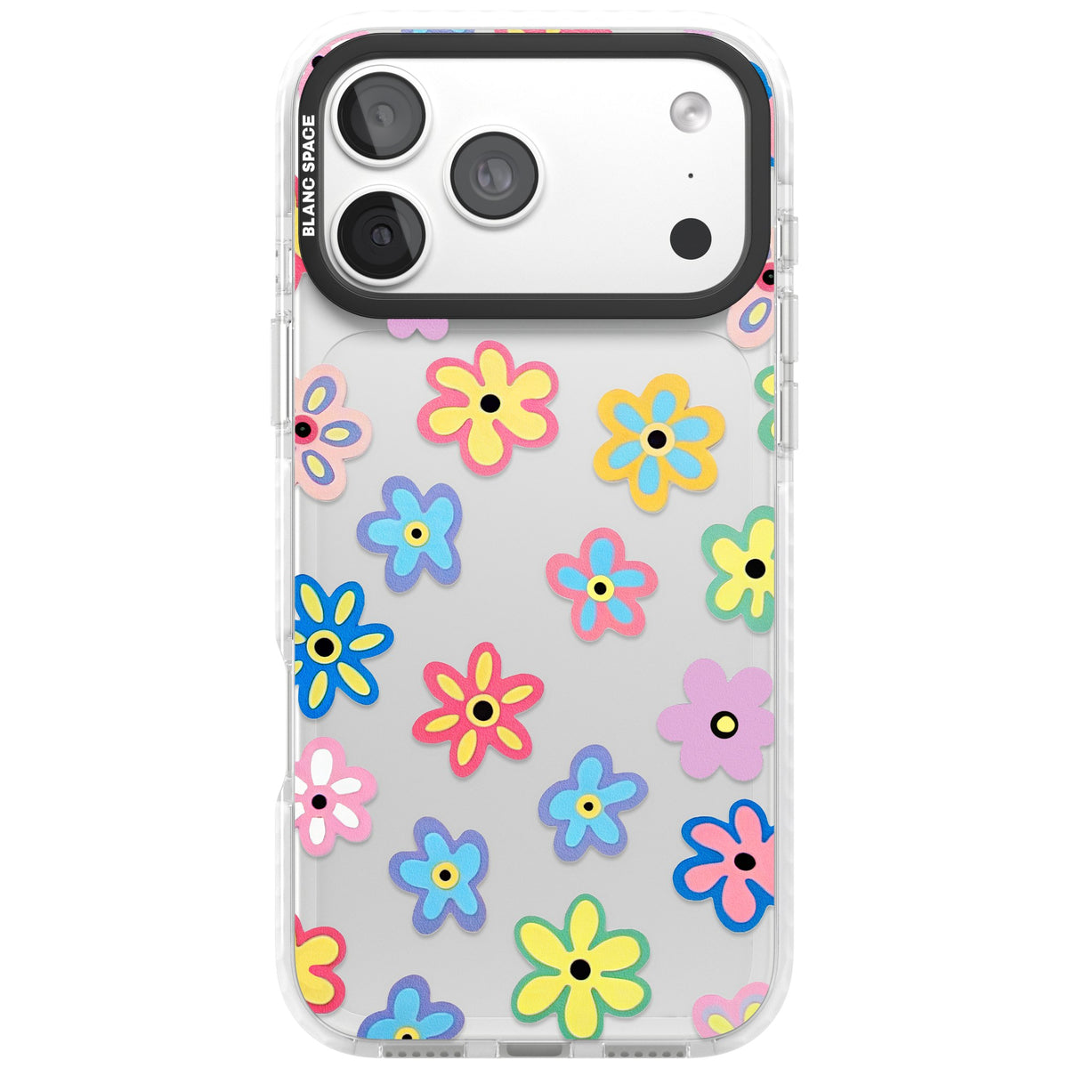 Bloom Pop iPhone 18 Pro Max Impact Clear Phone Case front