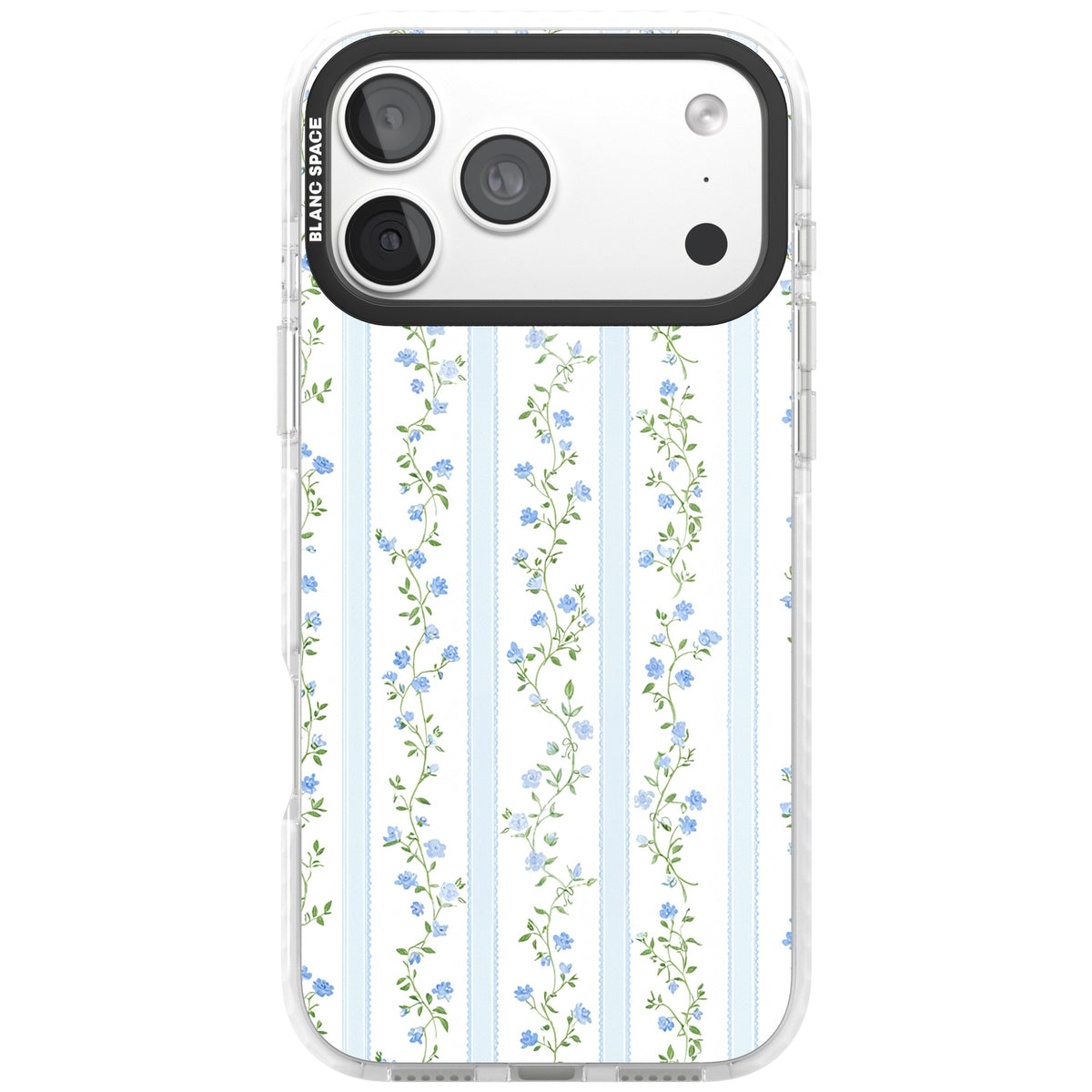Bluebell Vine iPhone 18 Pro Max Impact Clear Phone Case front
