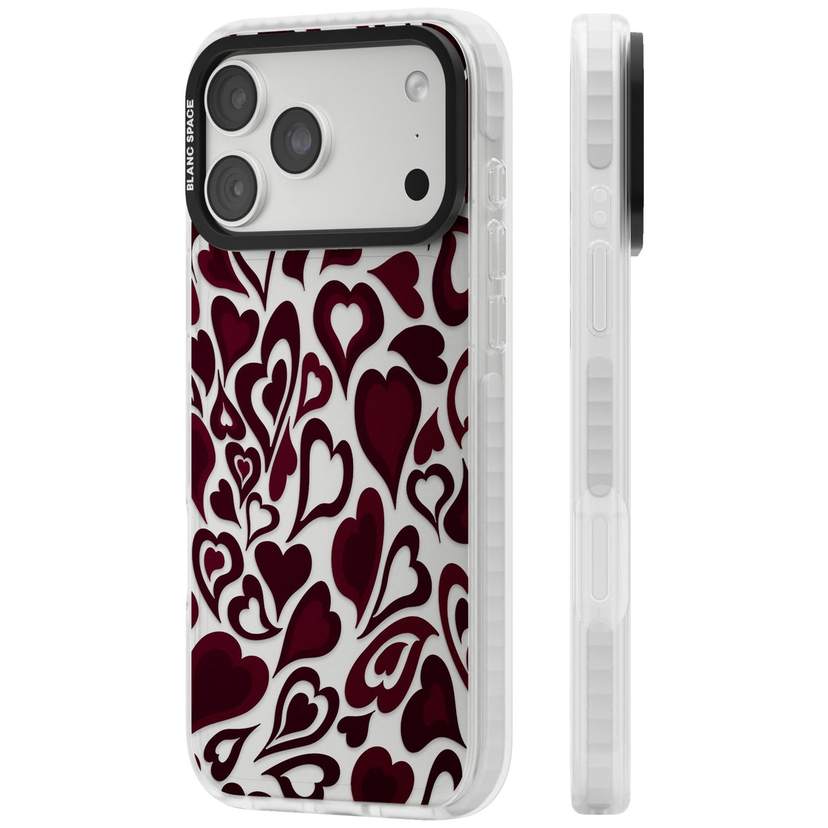 Amour iPhone 18 Pro Max Impact Clear Phone Case side