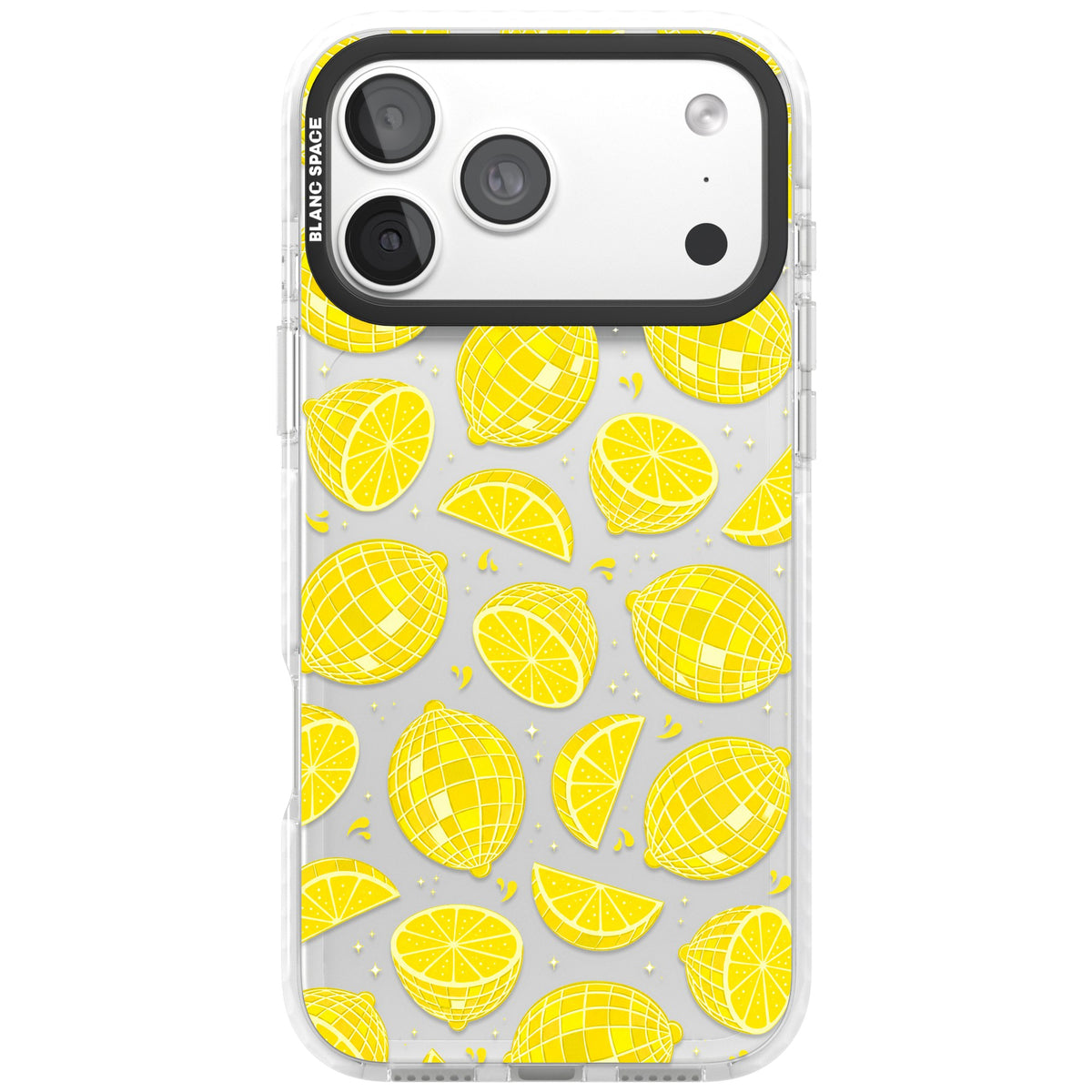 Disco Lemons iPhone 18 Pro Max Impact Clear Phone Case front