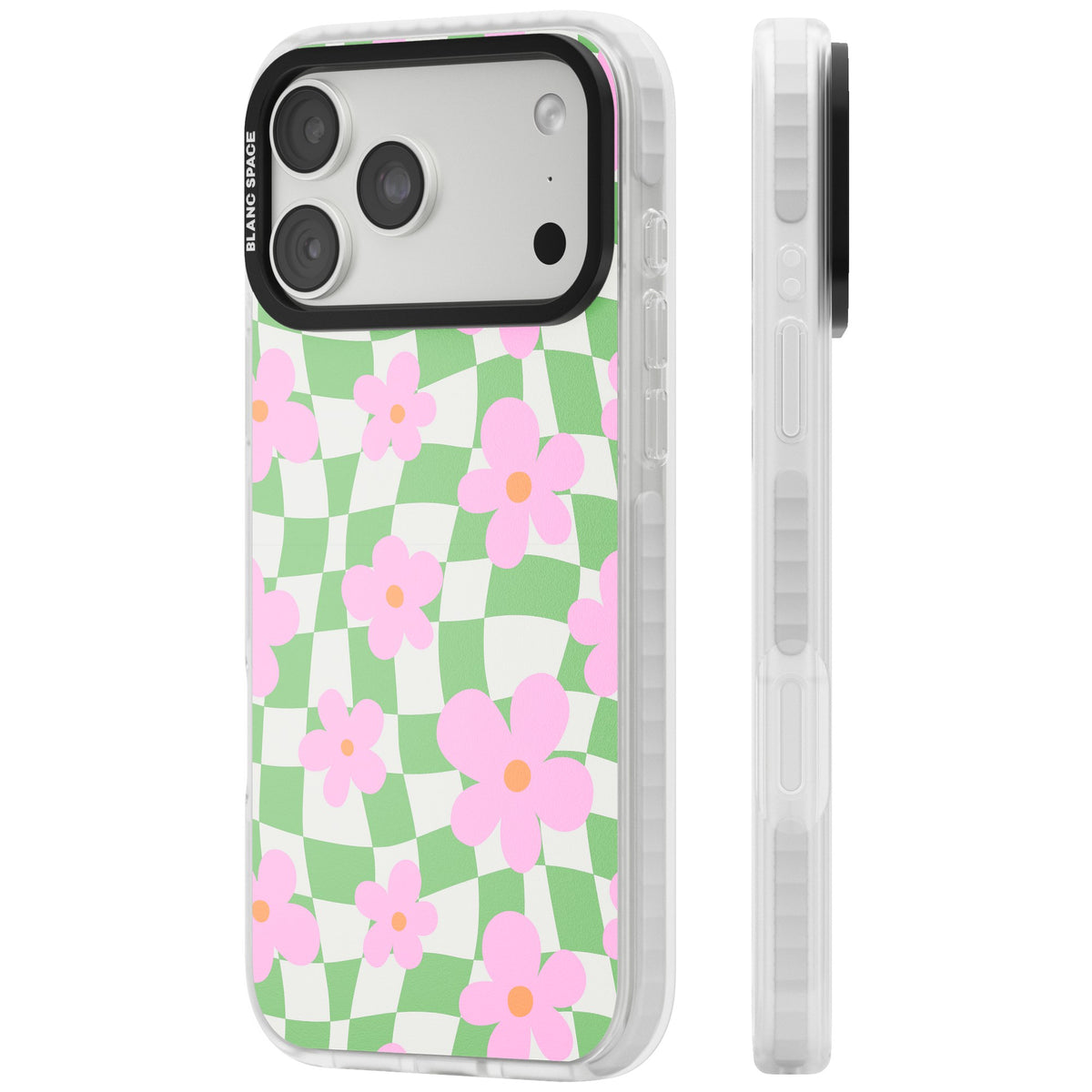 Spring Picnic iPhone 18 Pro Max Impact Clear Phone Case side