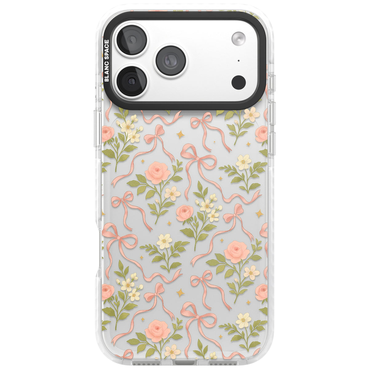 Ribbon Garden iPhone 18 Pro Max Impact Clear Phone Case front