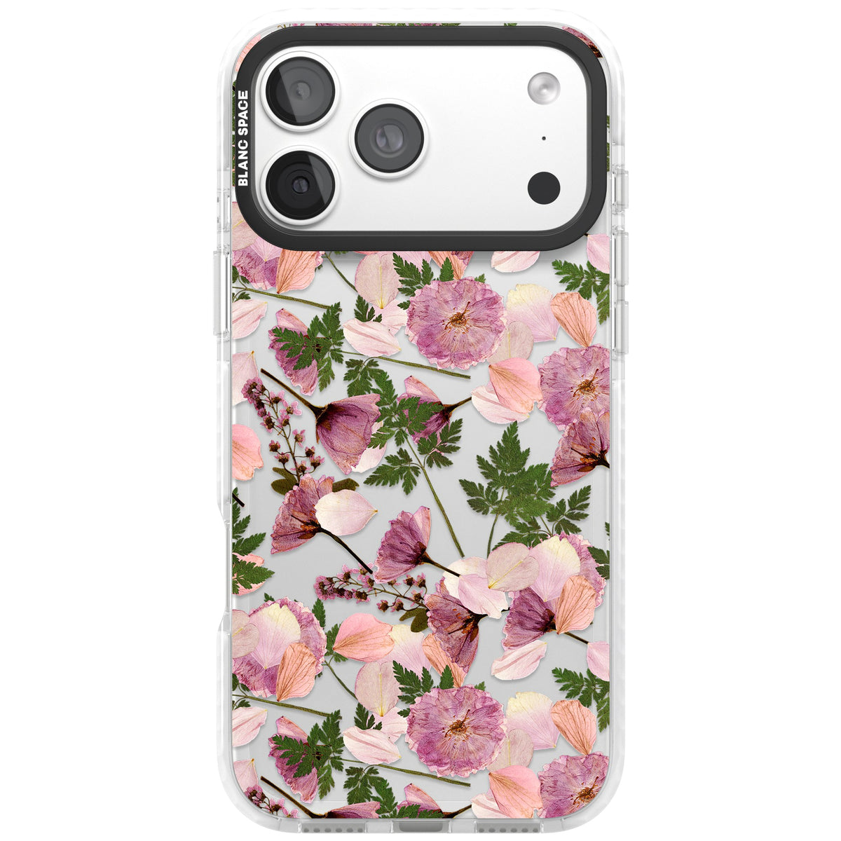 Blossom Archive iPhone 18 Pro Max Impact Clear Phone Case front