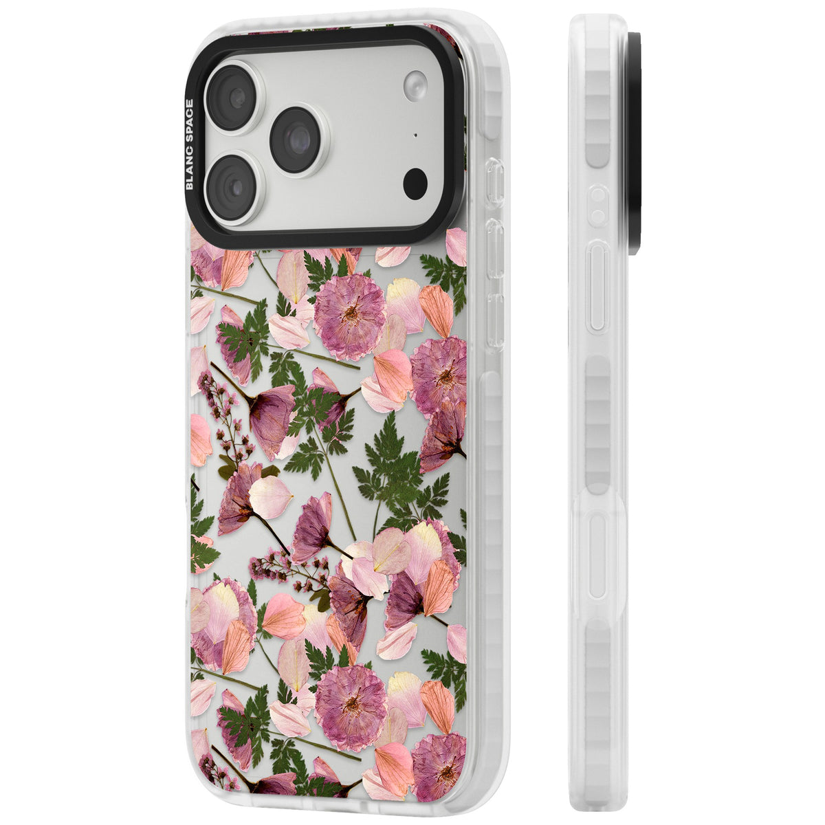 Blossom Archive iPhone 18 Pro Max Impact Clear Phone Case side