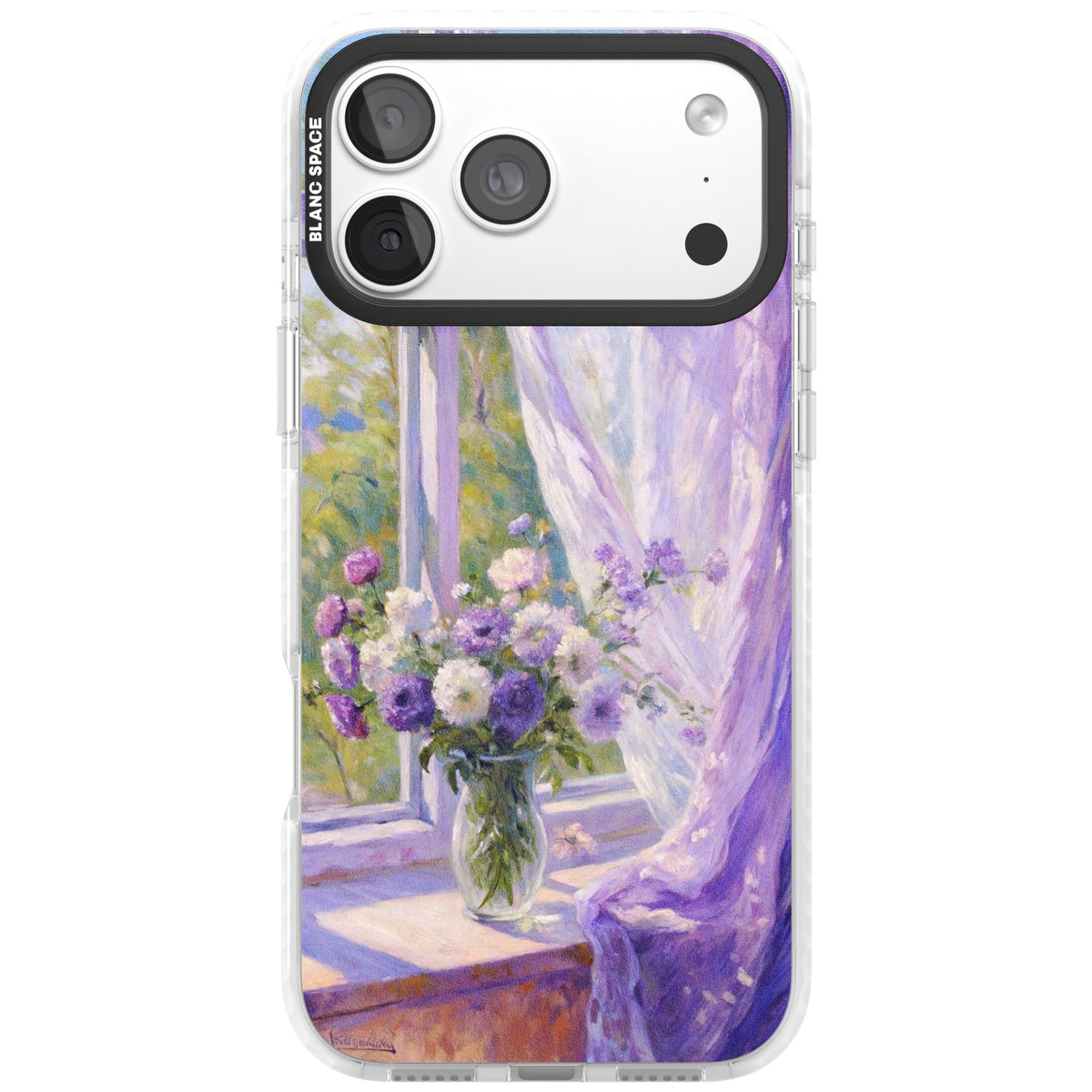 A Provence Morning iPhone 18 Pro Max Impact Clear Phone Case front