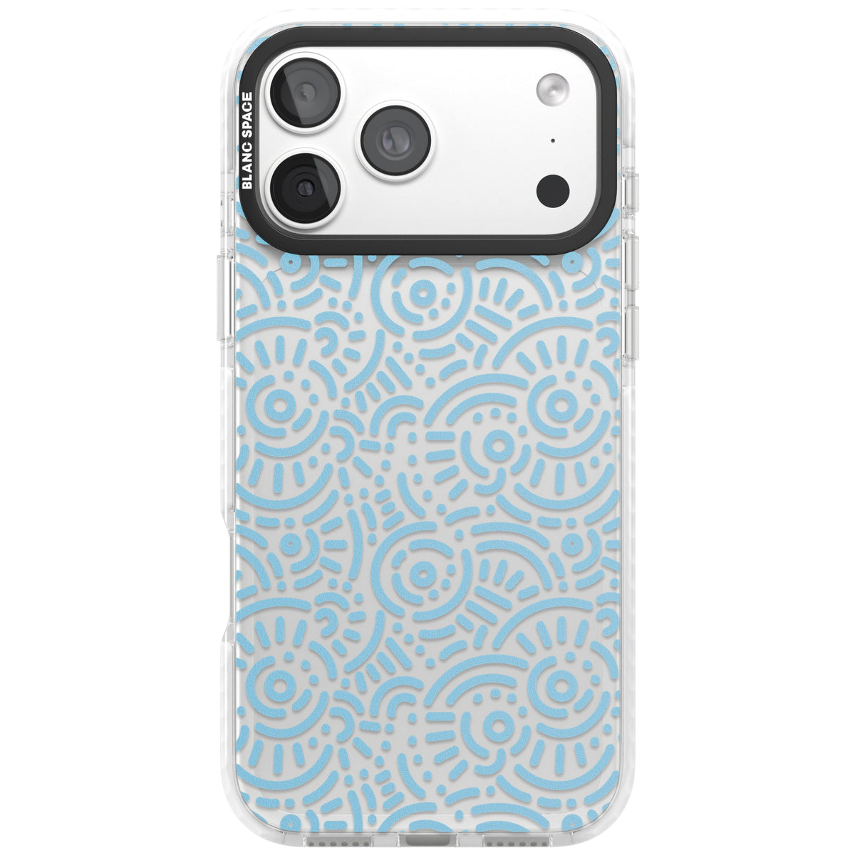 Memphis Sky iPhone 18 Pro Max Impact Clear Phone Case front