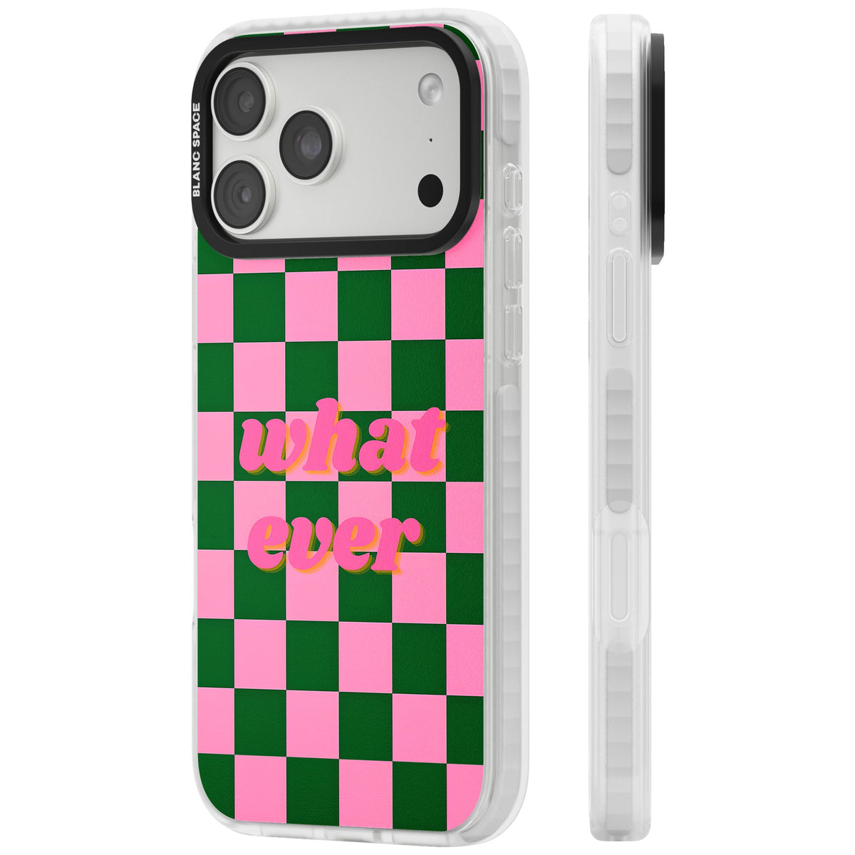 Whatever iPhone 18 Pro Max Impact Clear Phone Case side