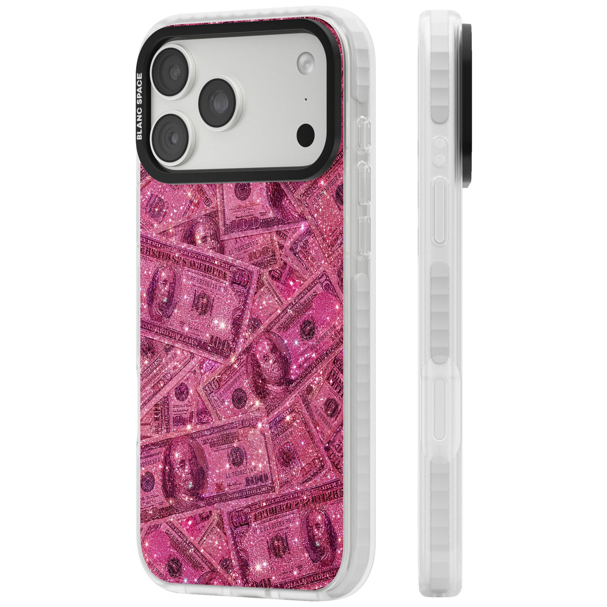 Glamorous iPhone 18 Pro Max Impact Clear Phone Case side