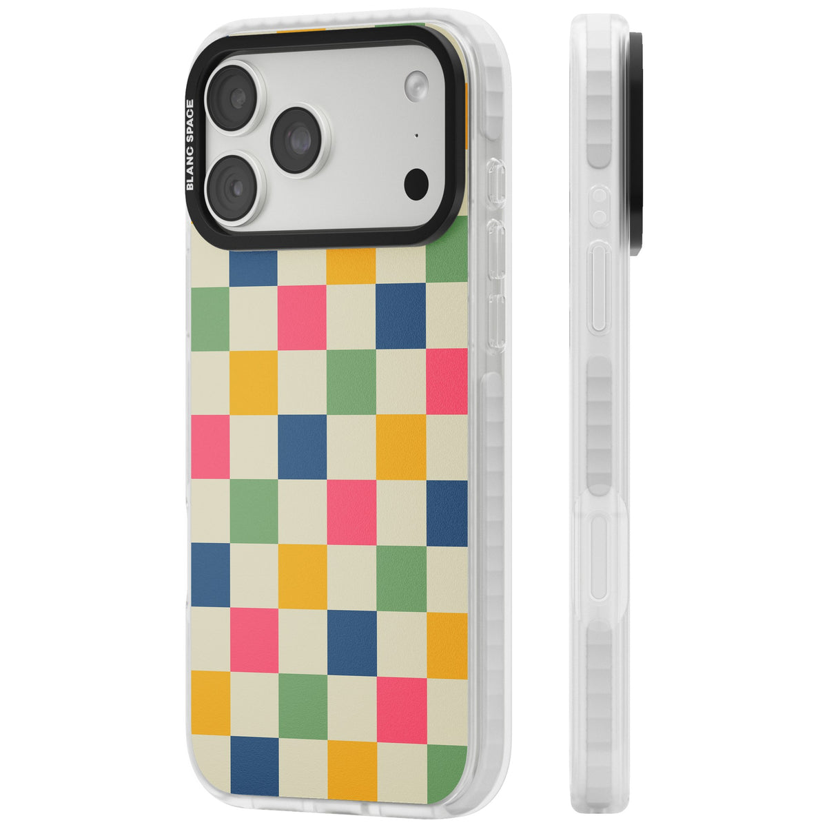Sugar Cubes iPhone 18 Pro Max Impact Clear Phone Case side