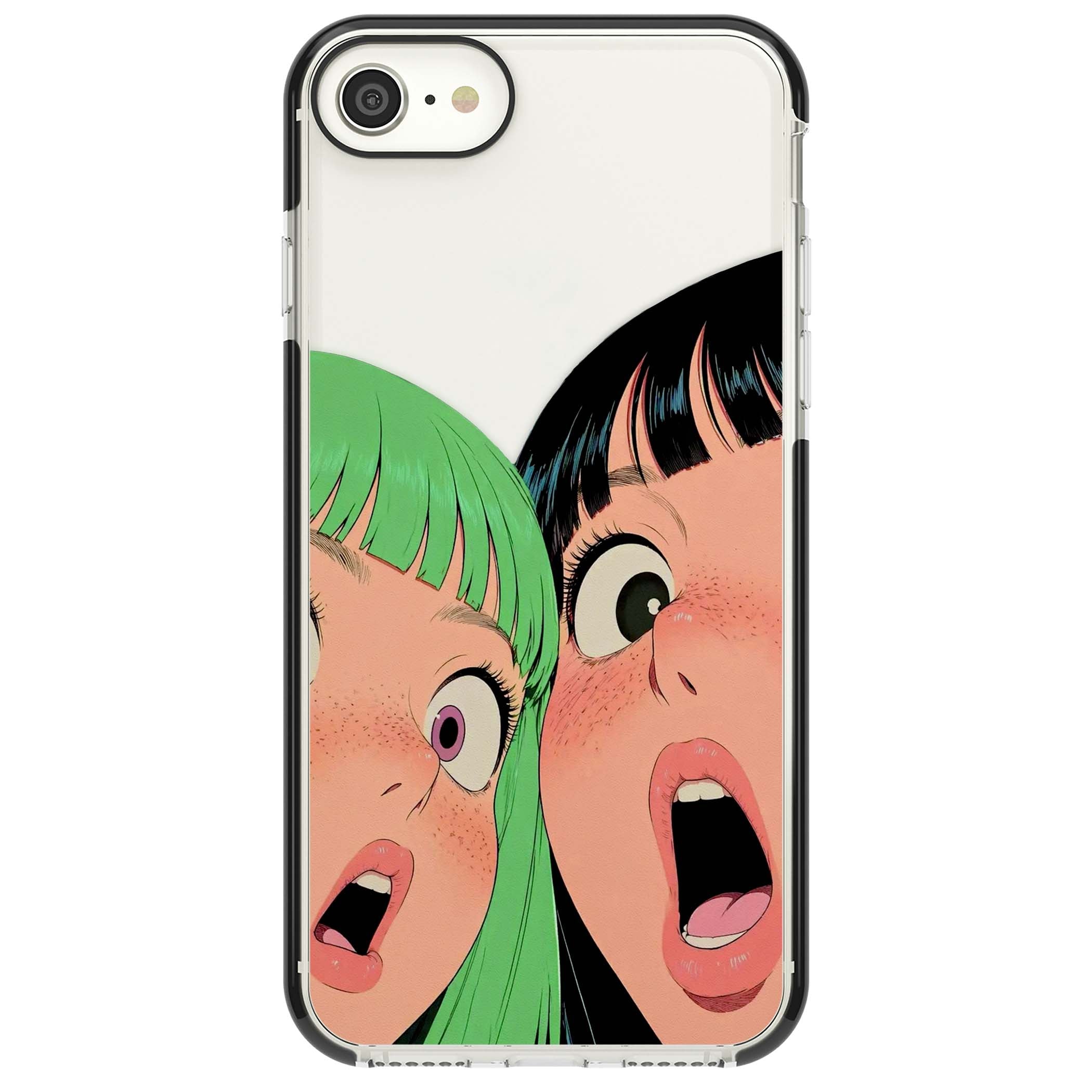 Gasp for her iPhone case | Black Impact case for iPhone SE