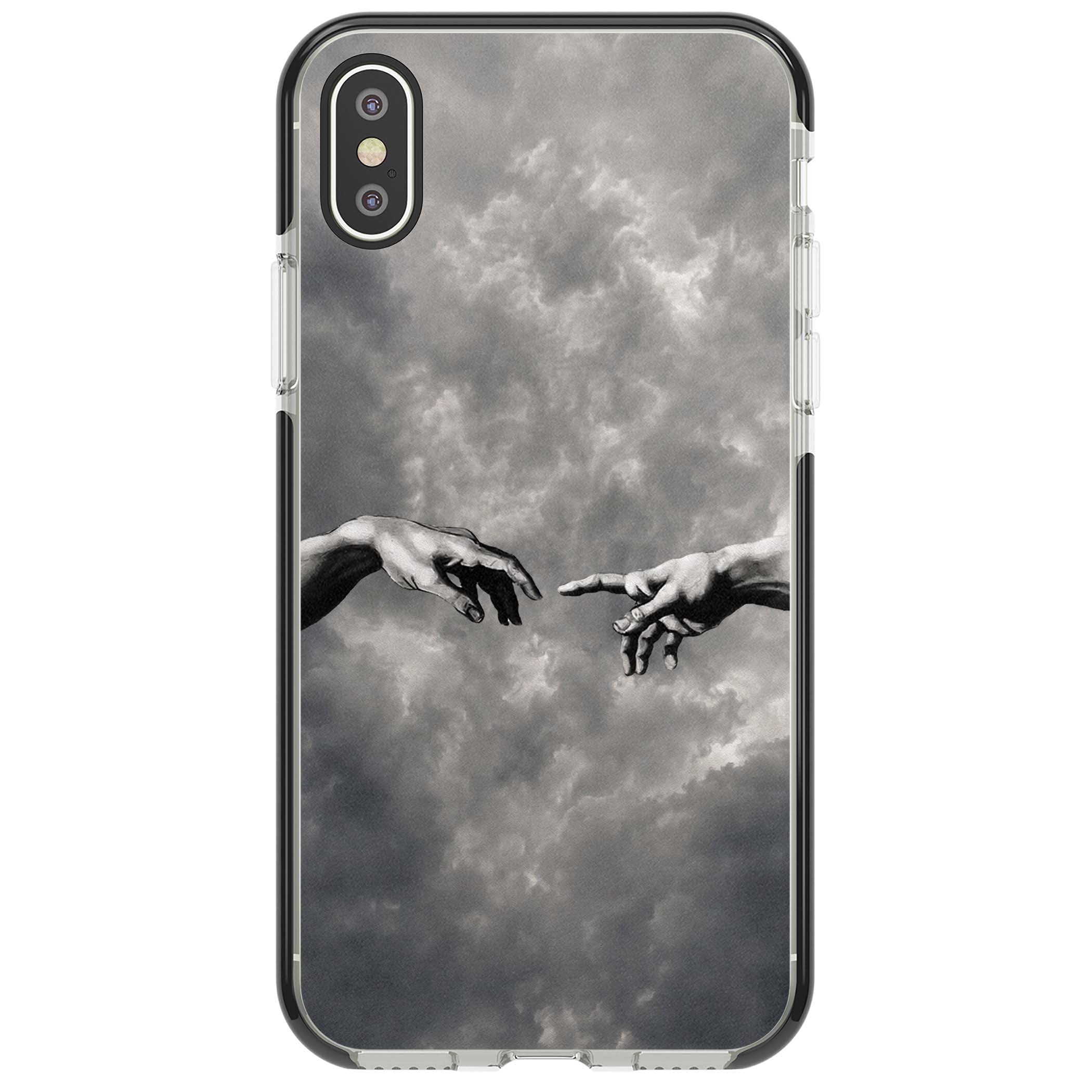 Creation art iPhone case | Black Impact case for iPhone X, iPhone XS Max, iPhone XR