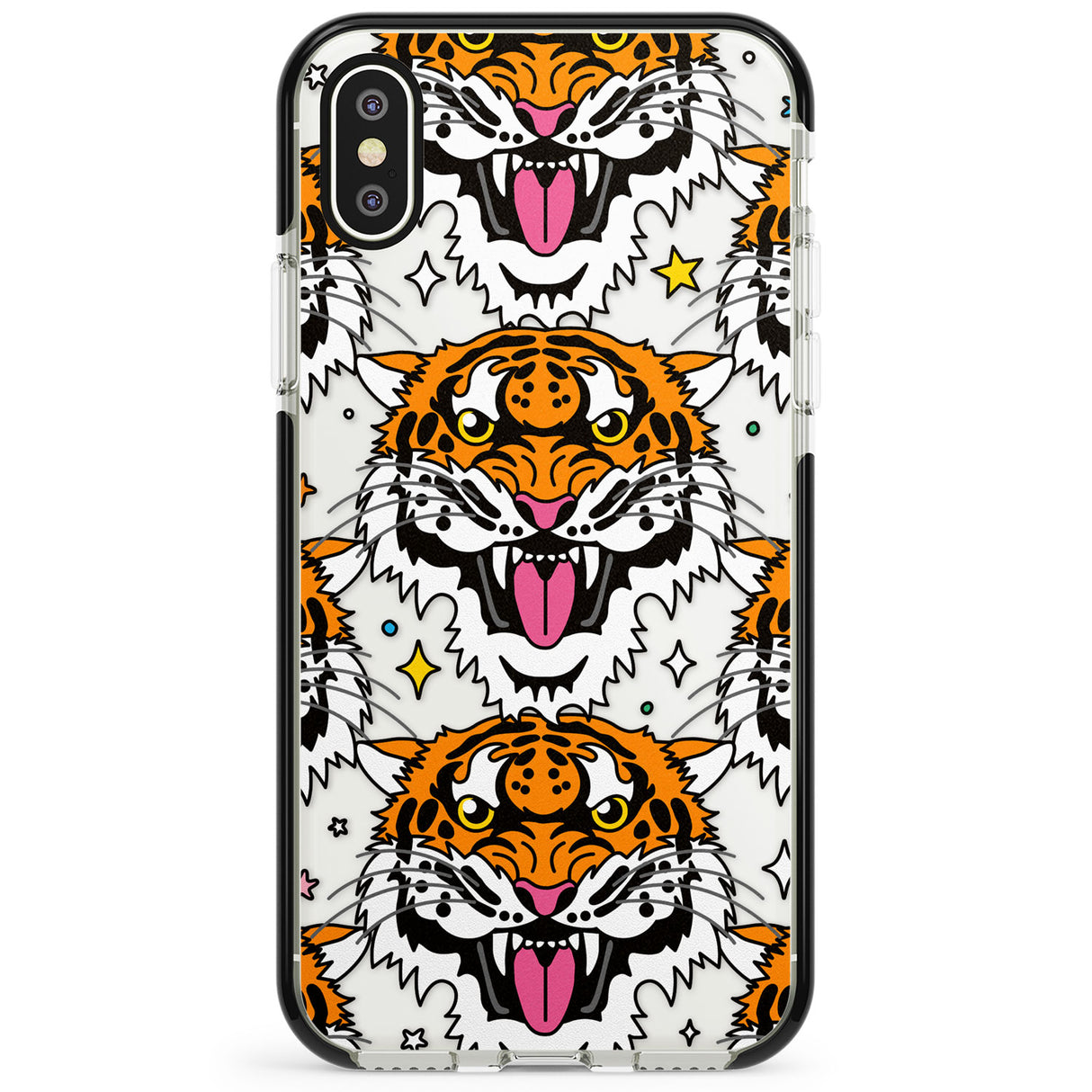 Fierce Jungle Tigers Phone Case for iPhone X XS Max XR