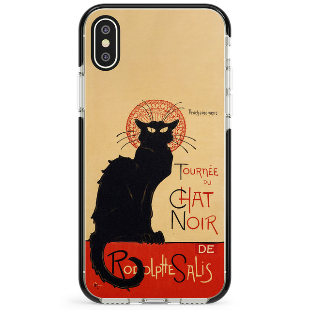 Tournee du Chat Noir Poster Phone Case for iPhone X XS Max XR
