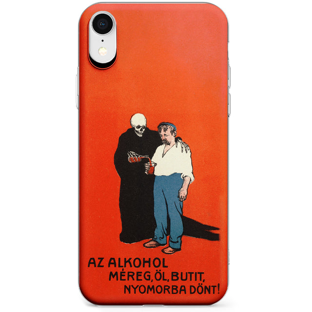 Az Alkohol Poster Phone Case for iPhone X, XS Max, XR