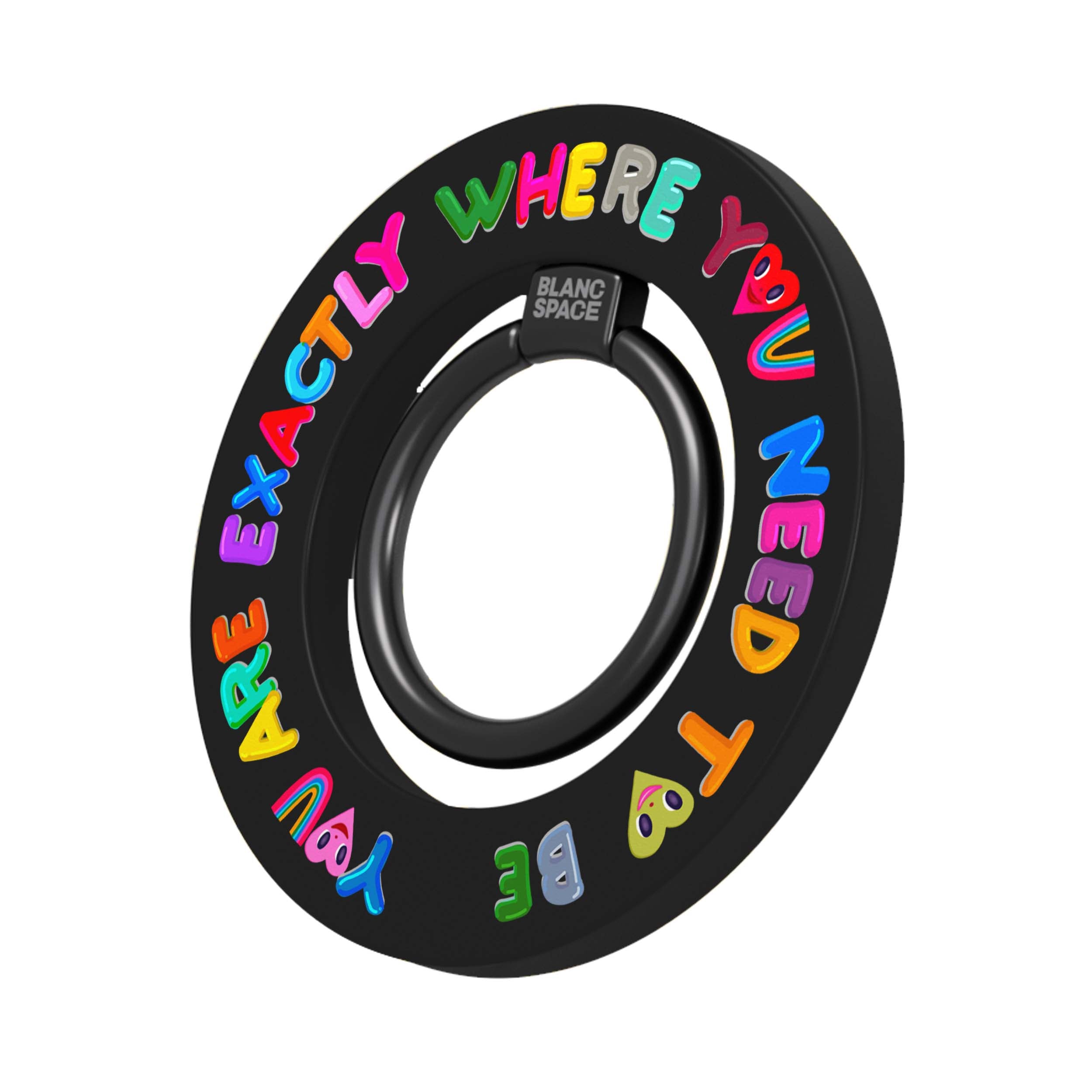 Oil Painted Hearts Magsafe Grip Magsafe Grip Black