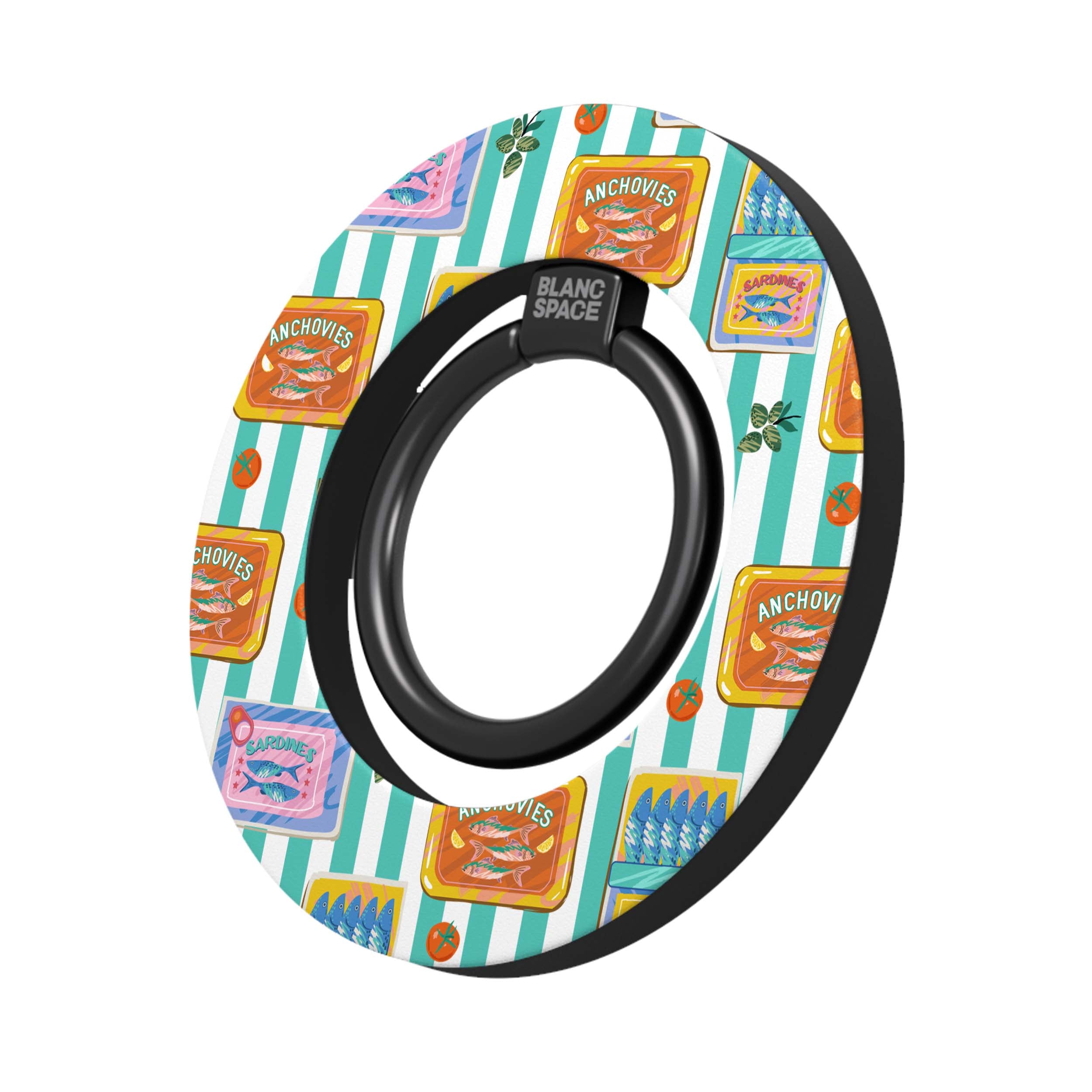 Seafood Pattern Magsafe Grip Magsafe Grip Black