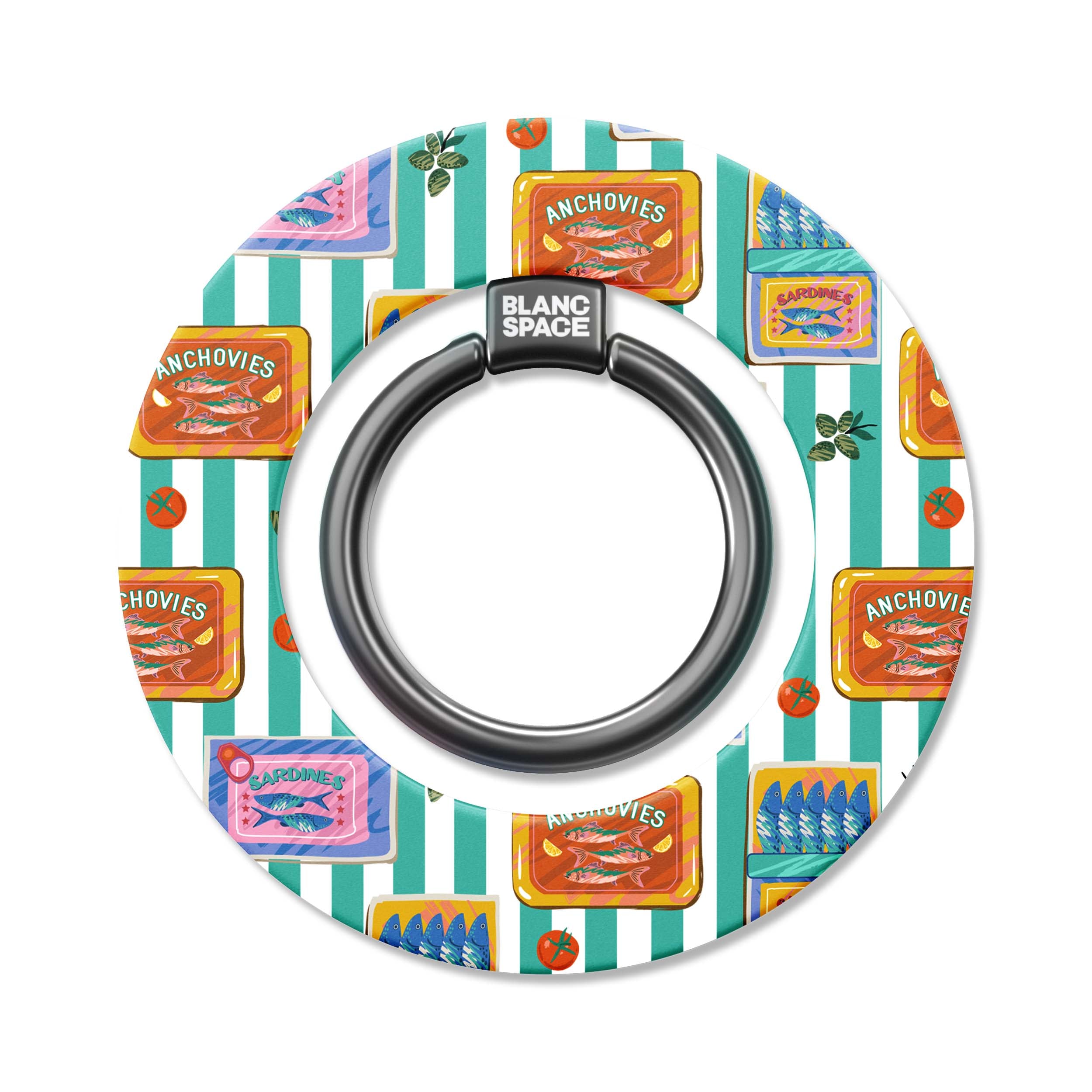 Seafood Pattern Magsafe Grip Magsafe Grip Black