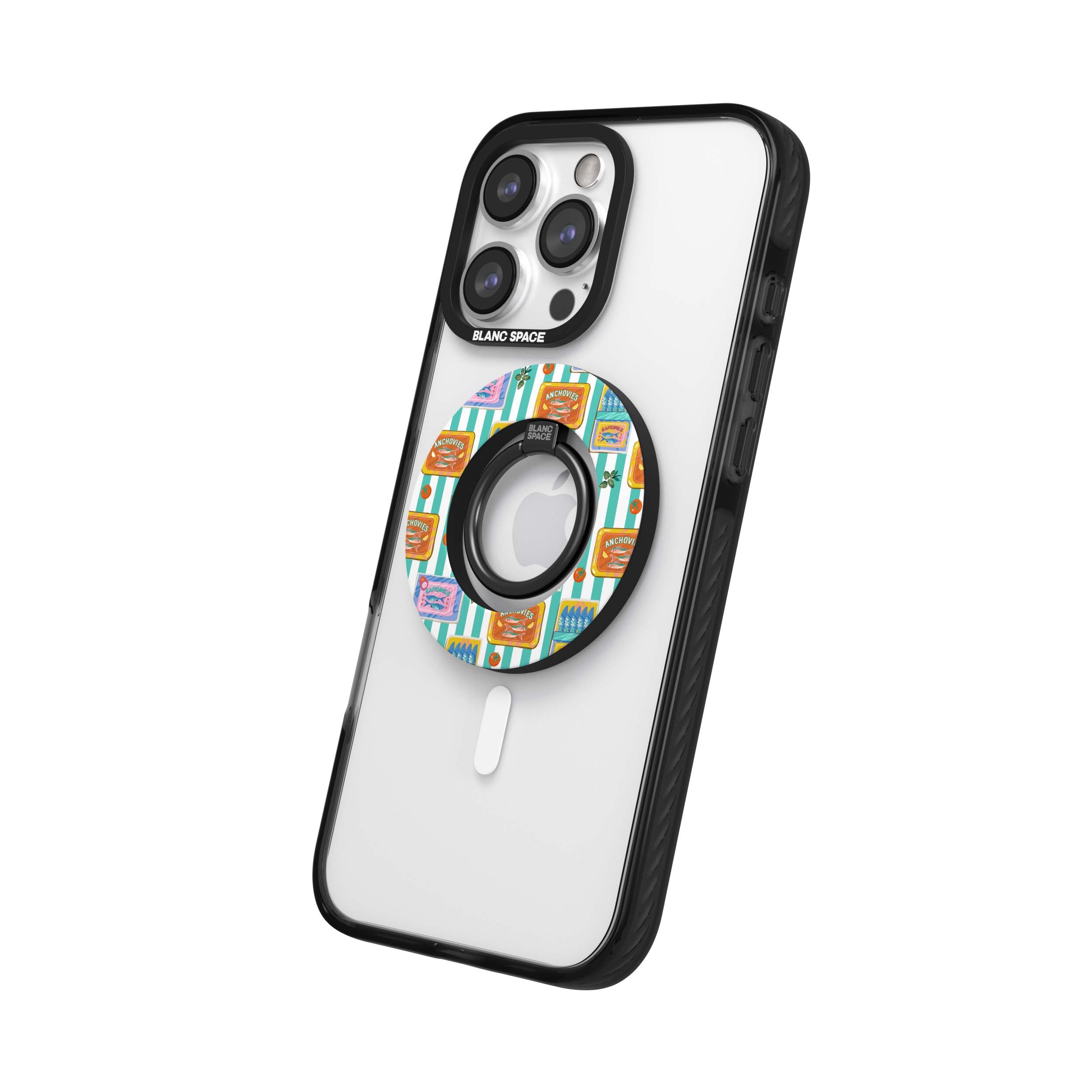 Seafood Pattern Magsafe Grip Magsafe Grip Black