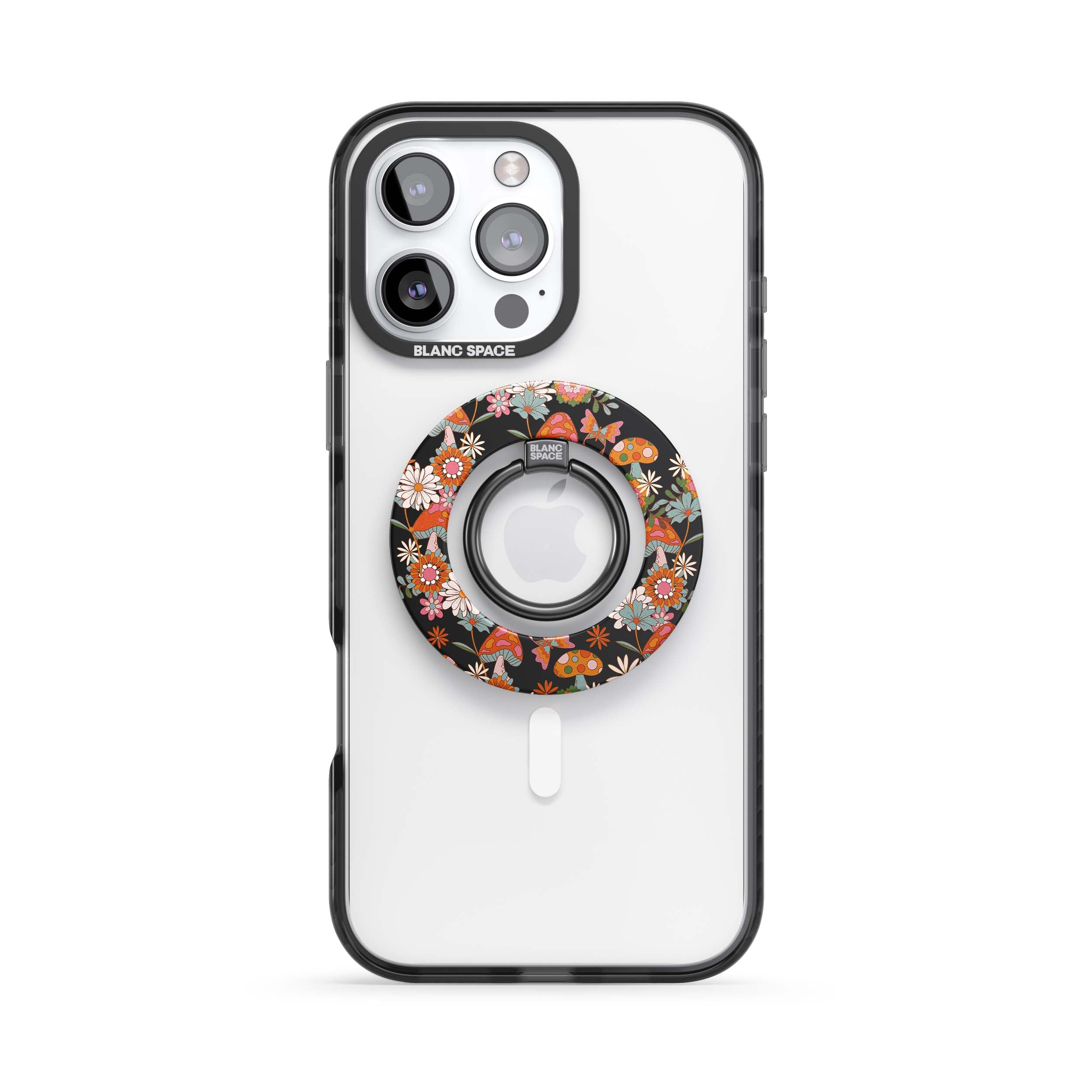 Seventies Bloom Magsafe Grip Magsafe Grip Black