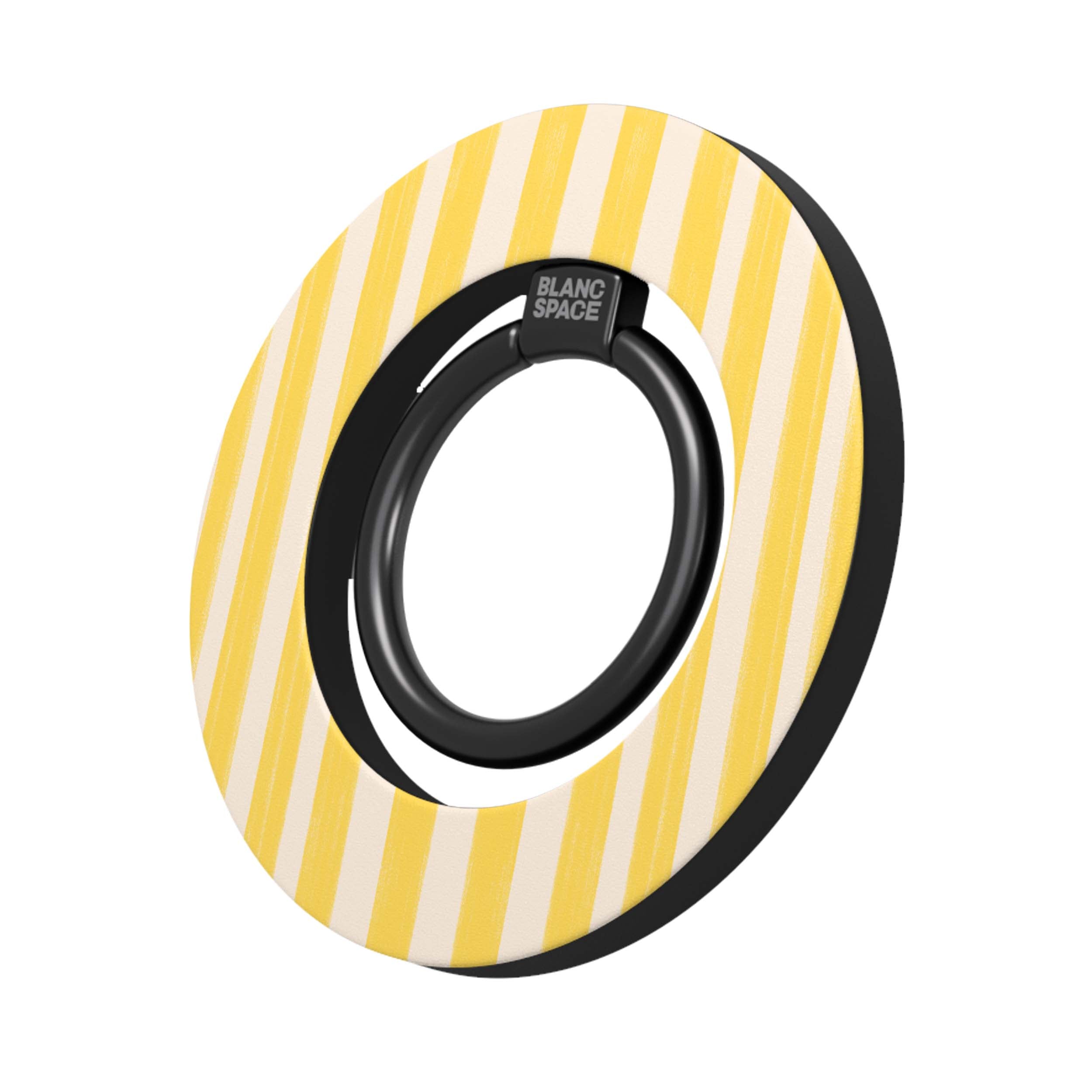 Coastal Italian Check Pattern Magsafe Grip Magsafe Grip Black