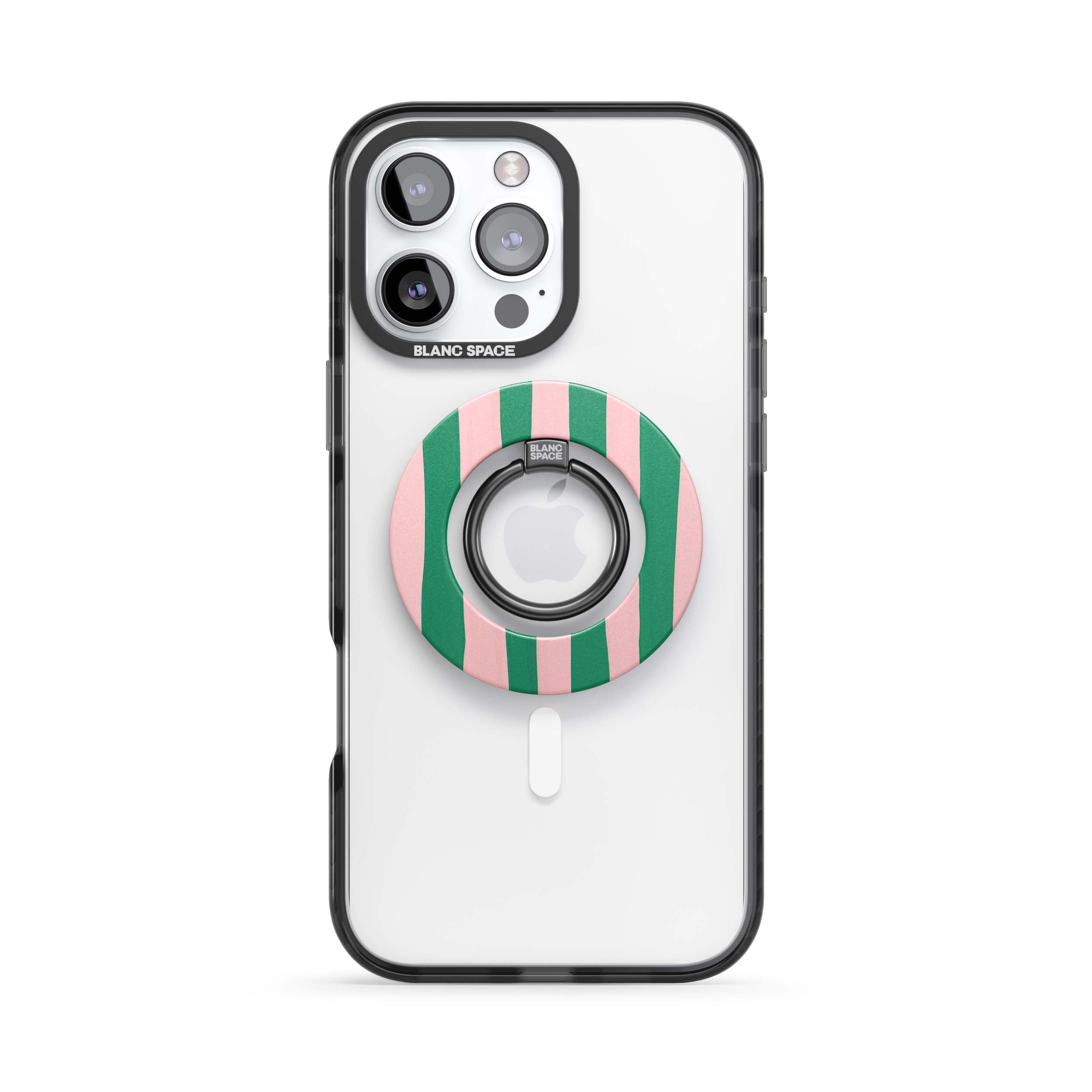 Coastal Italian Check Pattern Magsafe Grip Magsafe Grip Black