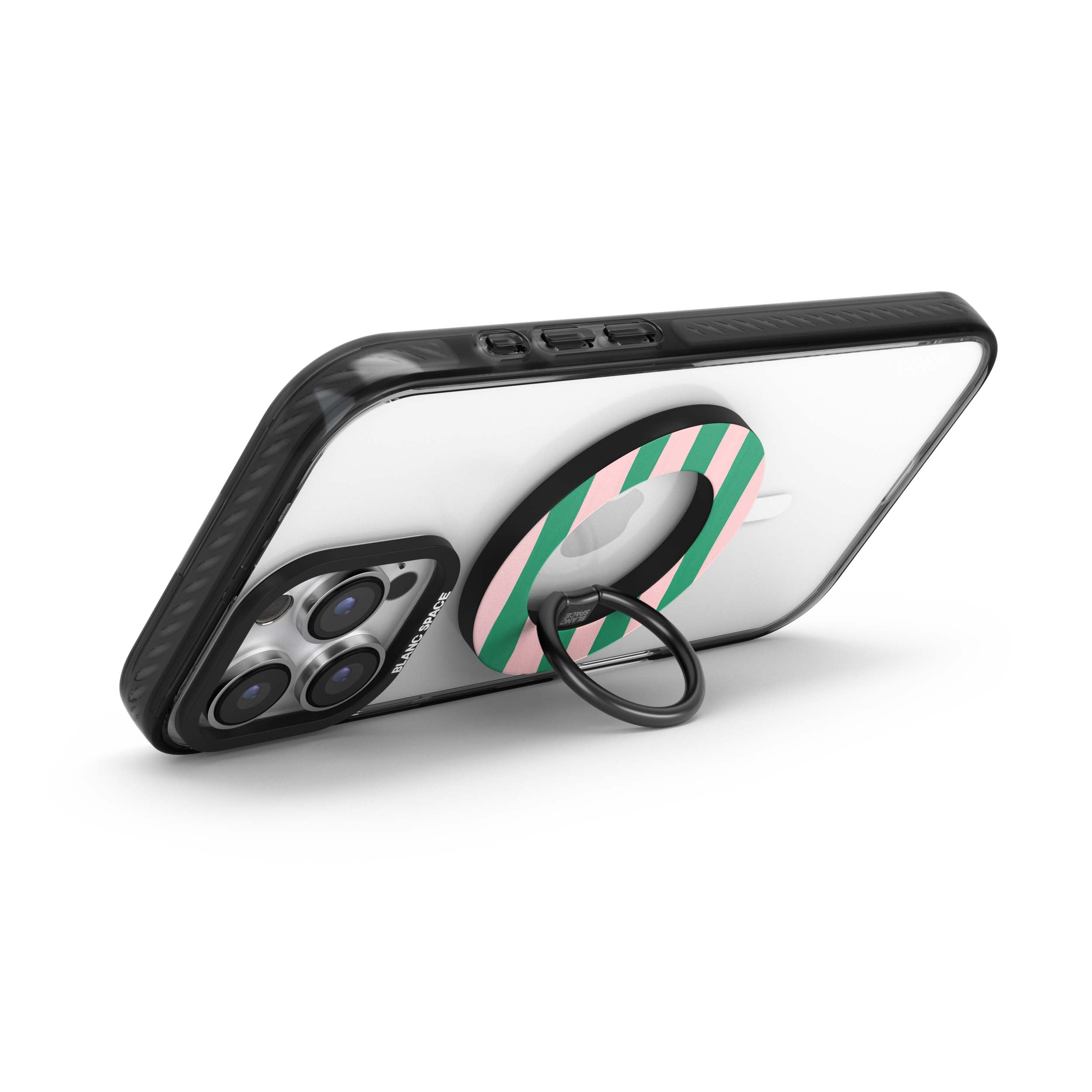 Coastal Italian Check Pattern Magsafe Grip Magsafe Grip Black