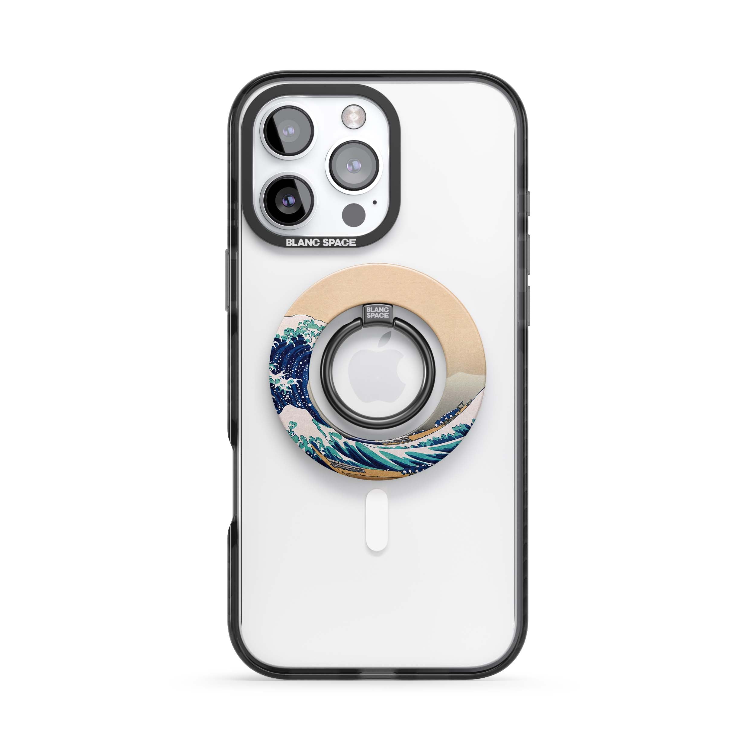 Oil Painted Hearts Magsafe Grip Magsafe Grip Black