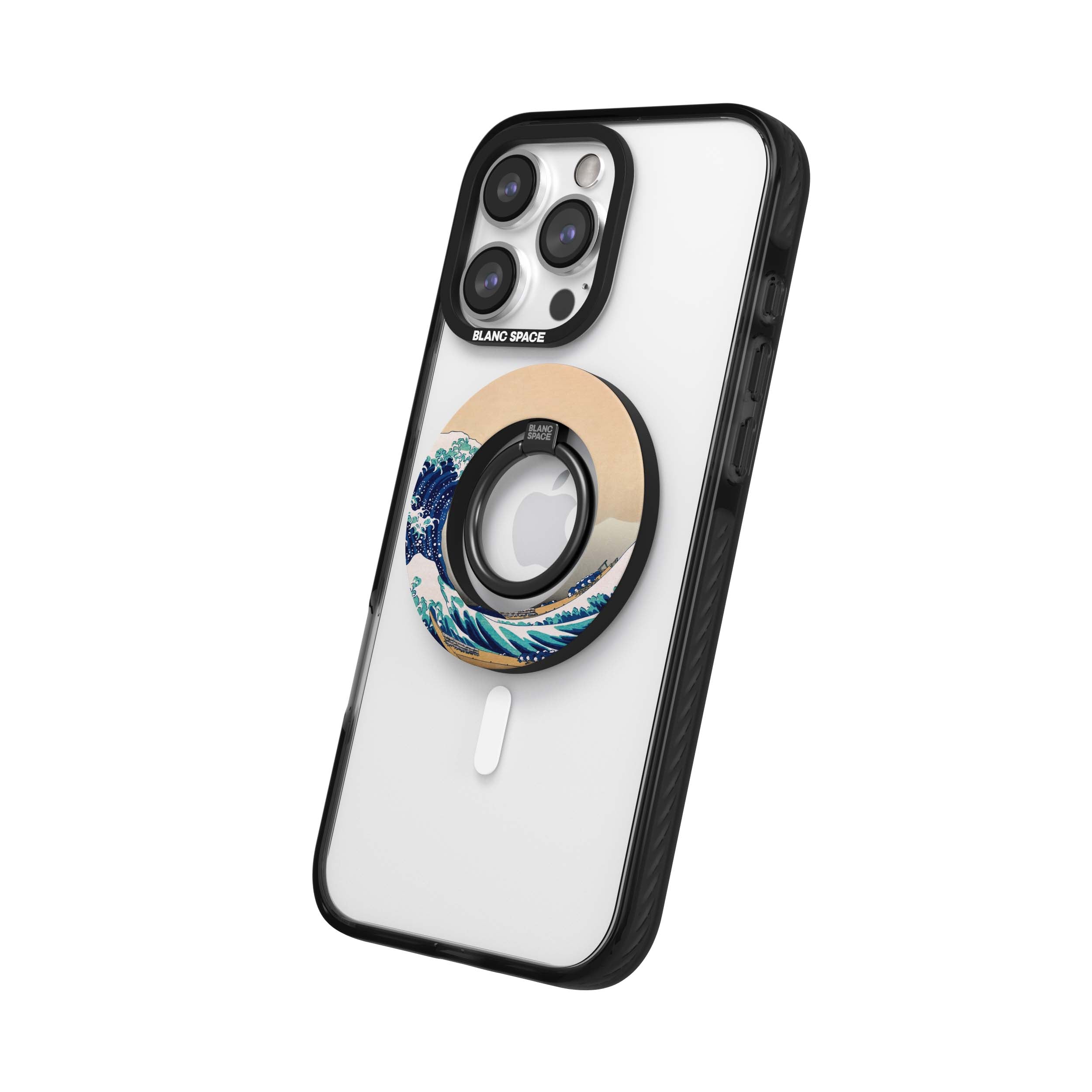 Oil Painted Hearts Magsafe Grip Magsafe Grip Black