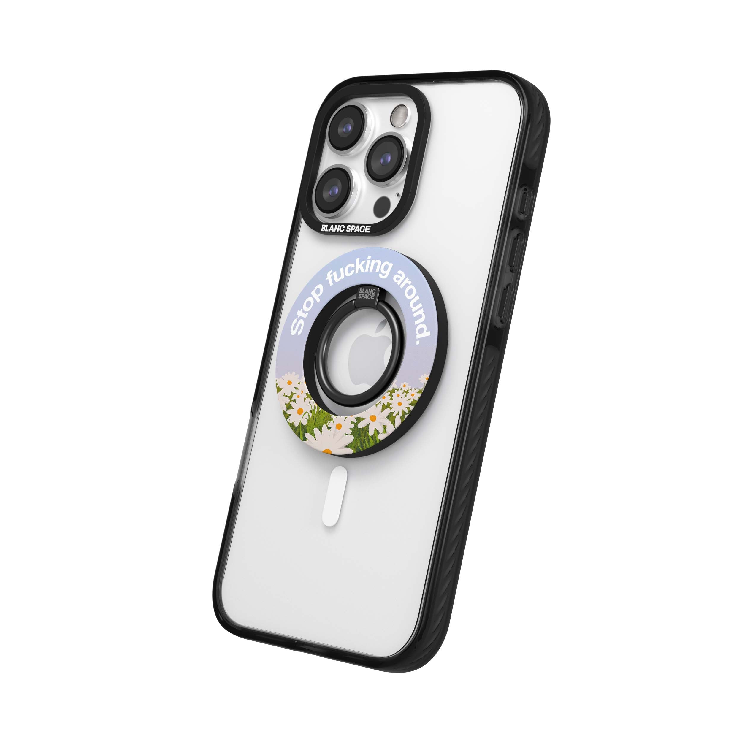 Oil Painted Hearts Magsafe Grip Magsafe Grip Black