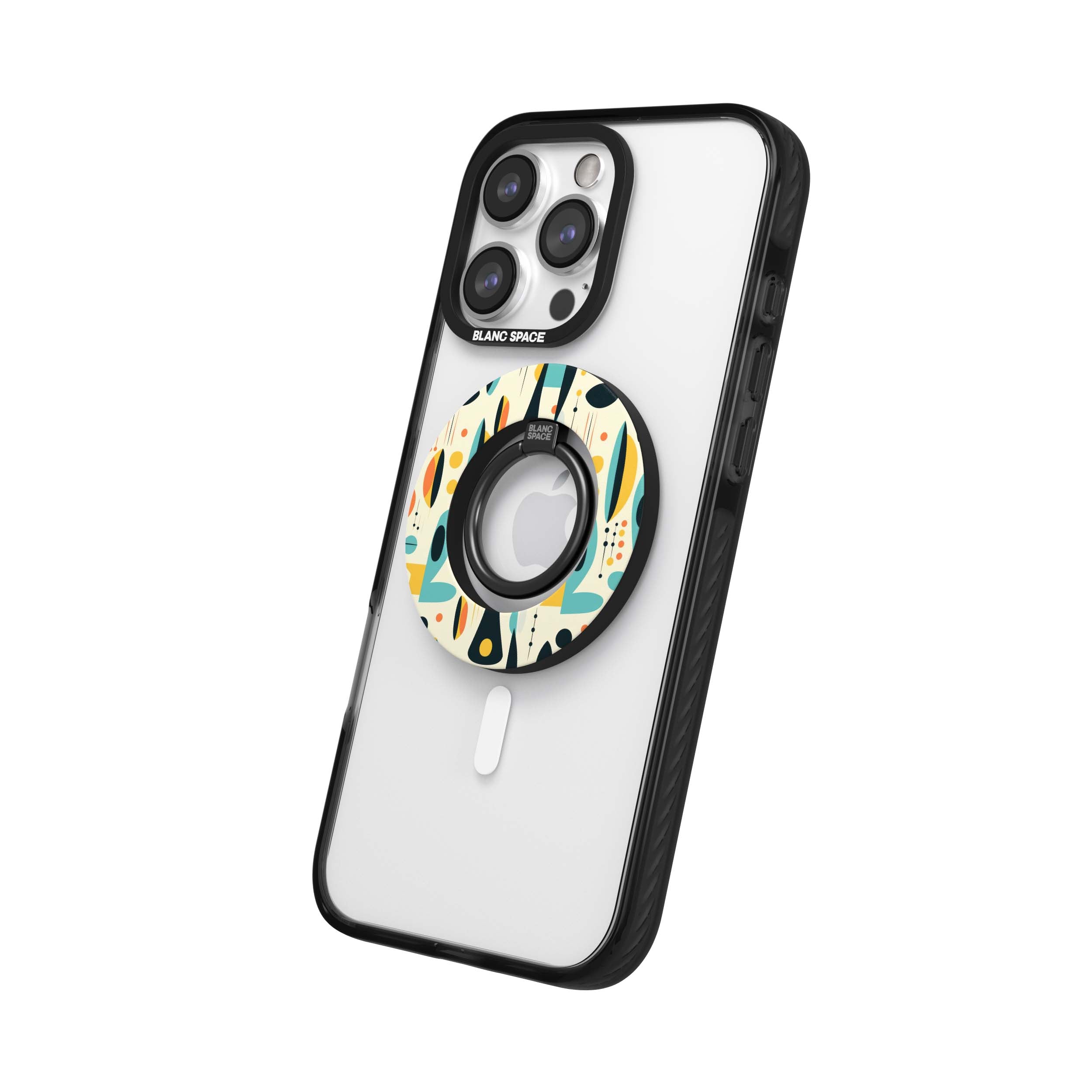 Lime Pattern Magsafe Grip Magsafe Grip Black